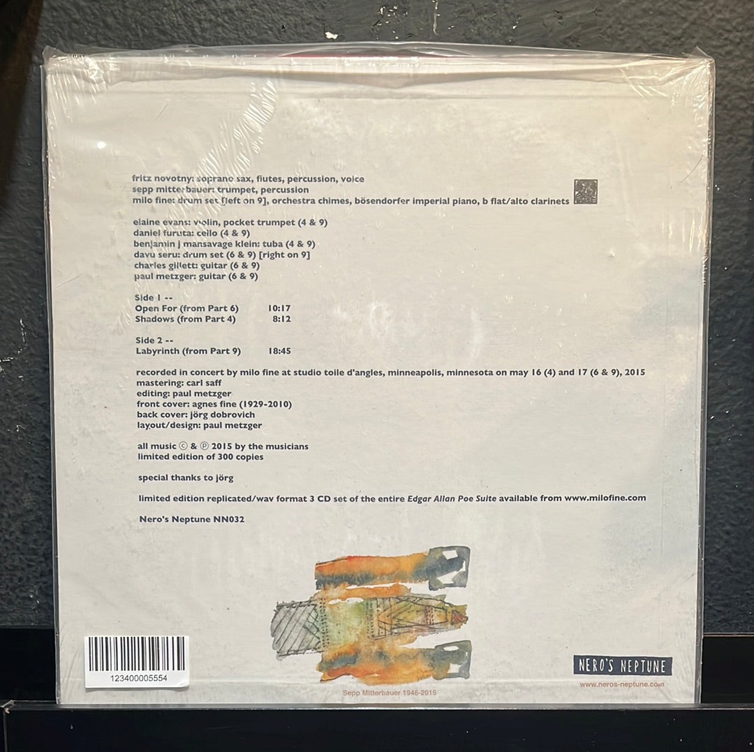 Used Vinyl: Reform Art West “For Sepp (Selections From The Edgar Allan Poe Suite)” LP