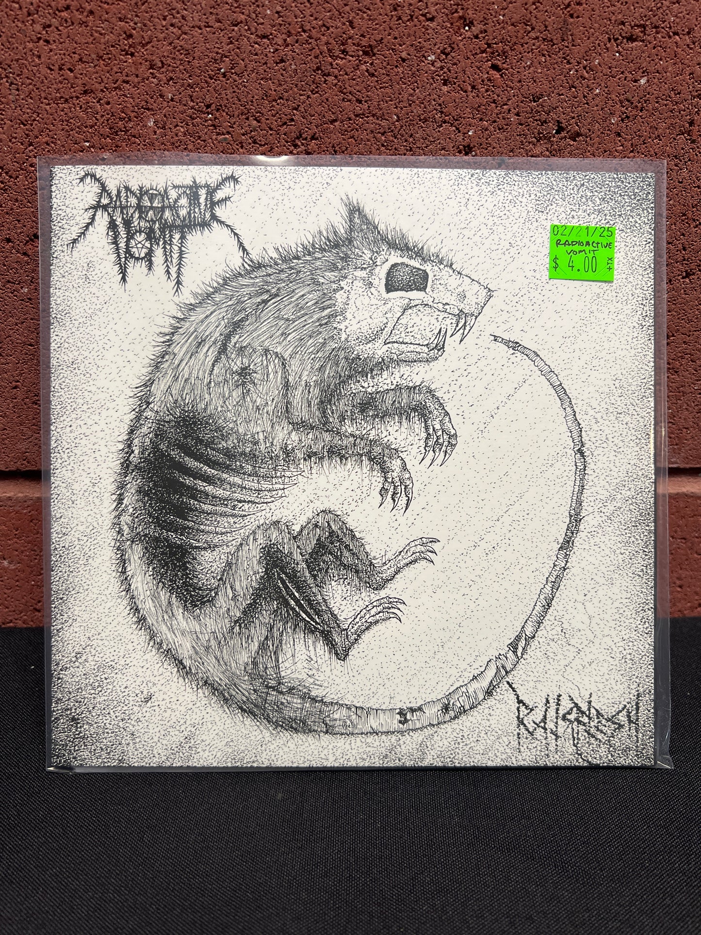 Used Vinyl: Radioactive Vomit "Ratsflesh" 7"