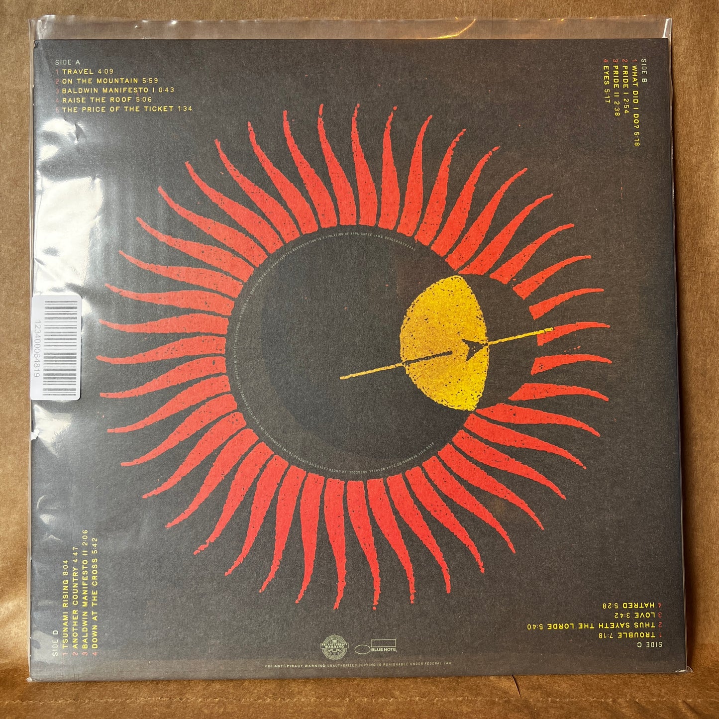 Used Vinyl: Meshell Ndegeocello "No More Water: The Gospel Of James Baldwin" 2xLP (2024 Press - Brown Vinyl)