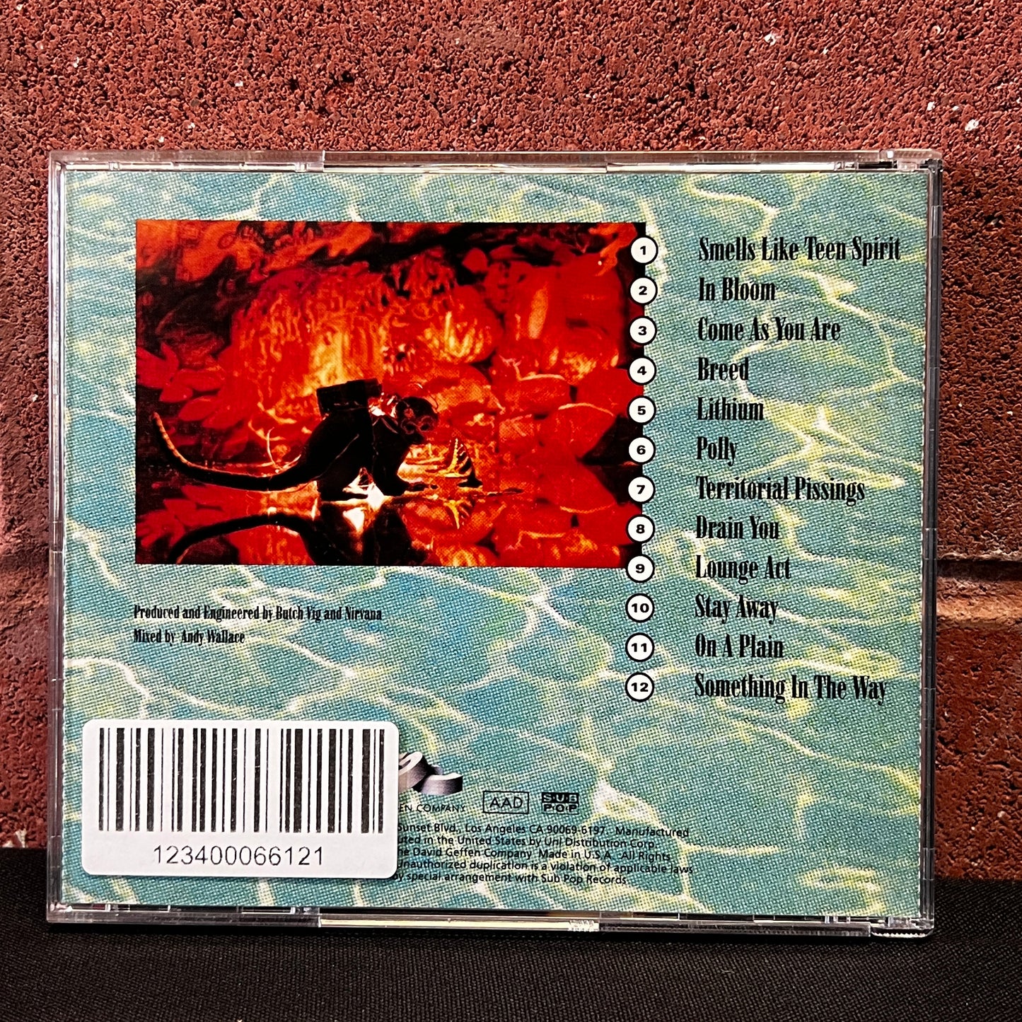 Used CD: Nirvana "Nevermind" CD