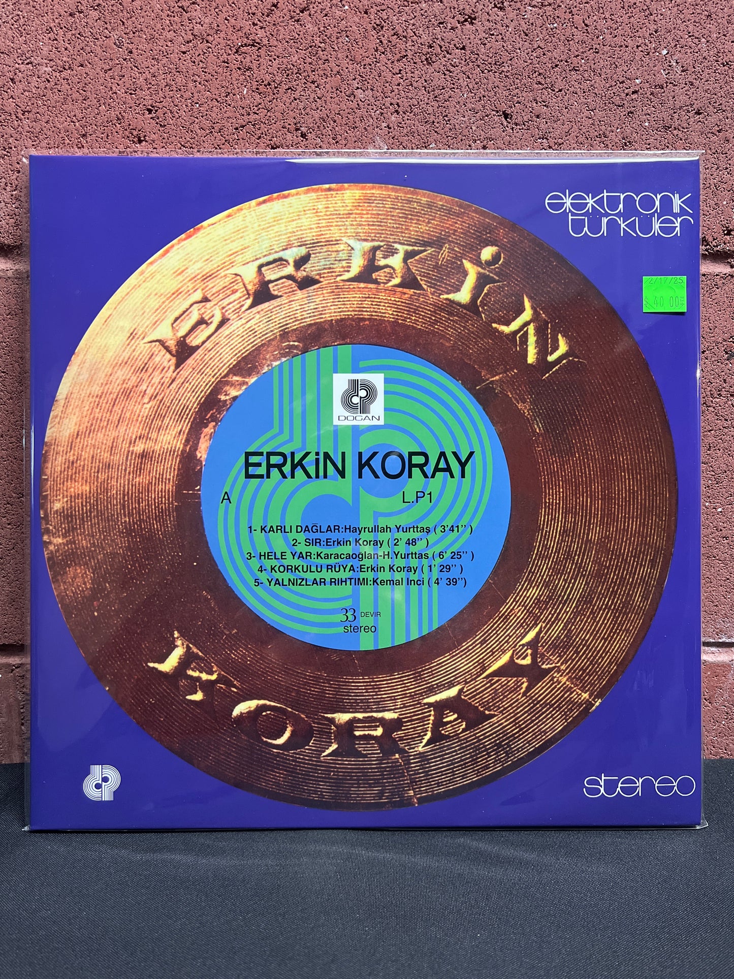 Used Vinyl: Erkin Koray "Elektronik Türküler" LP