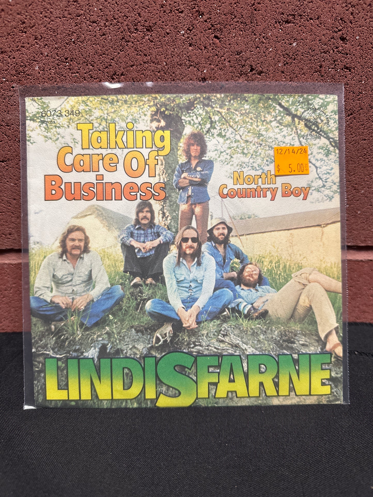 Used Vinyl: Lindisfarne "Taking Care Of Business" 7"