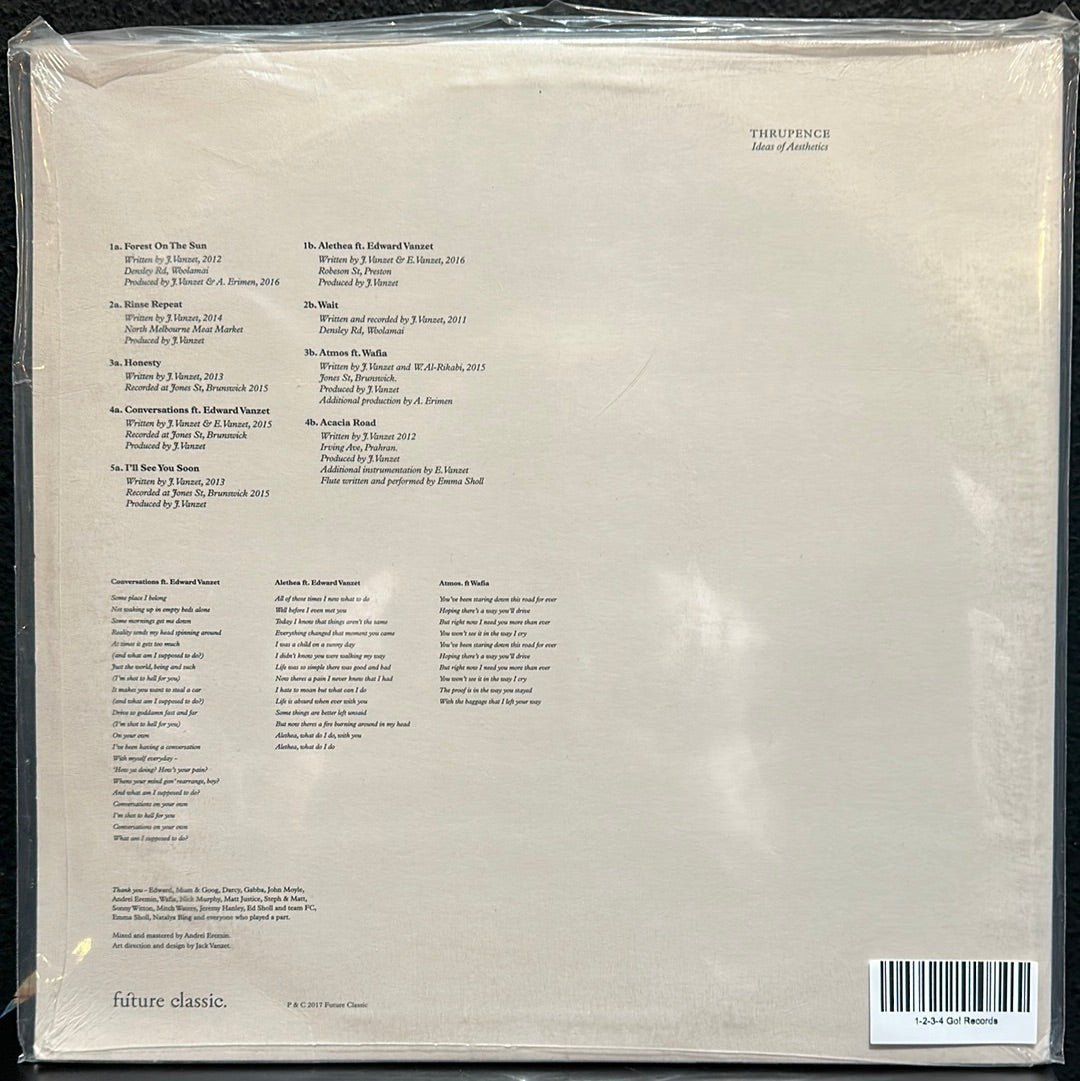 Used Vinyl: Thrupence "Ideas Of Aesthetics" LP