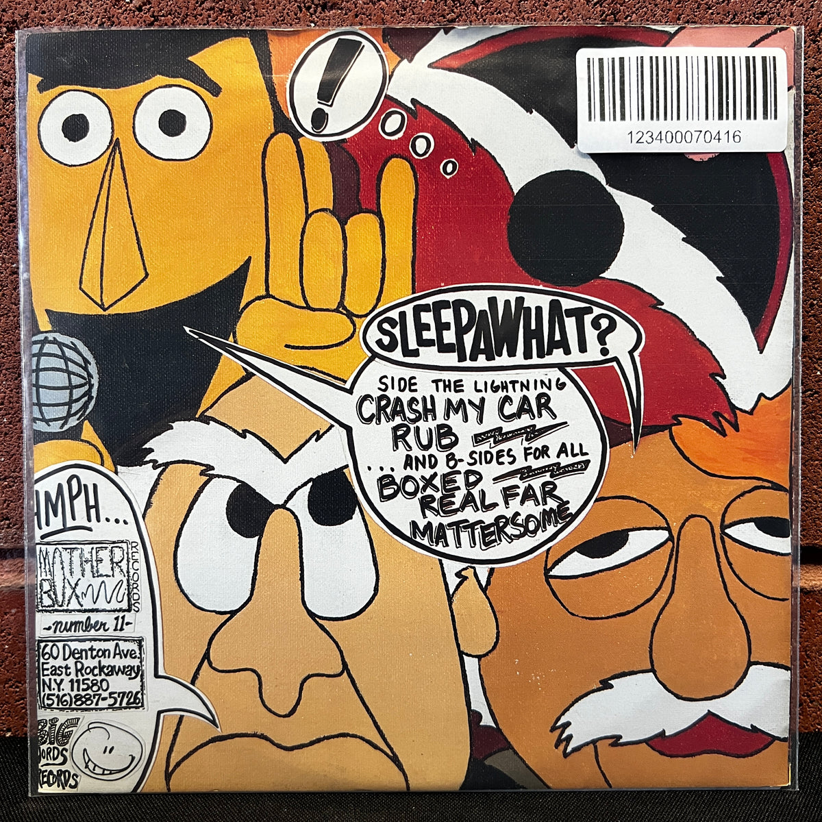 Used Vinyl: Sleepasaurus "Master Of Muppits" 7"