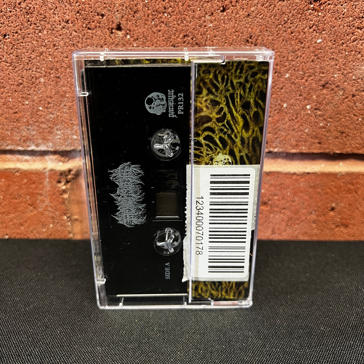 Used Cassette: Mortiferum "Disgorged From Psychotic Depths" Tape (2019 Press)