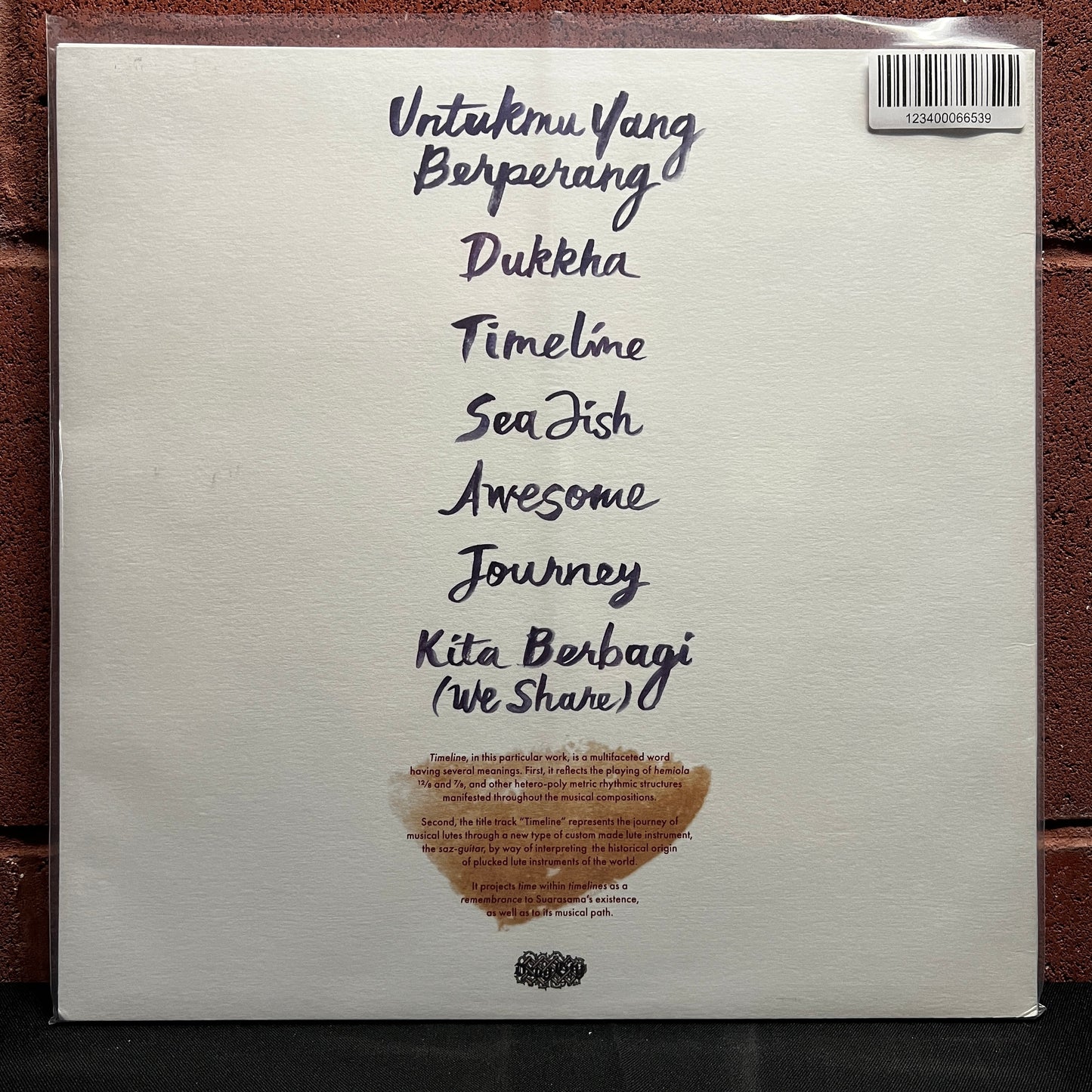 Used Vinyl: Suarasama "Timeline" 2xLP (2023 Press)