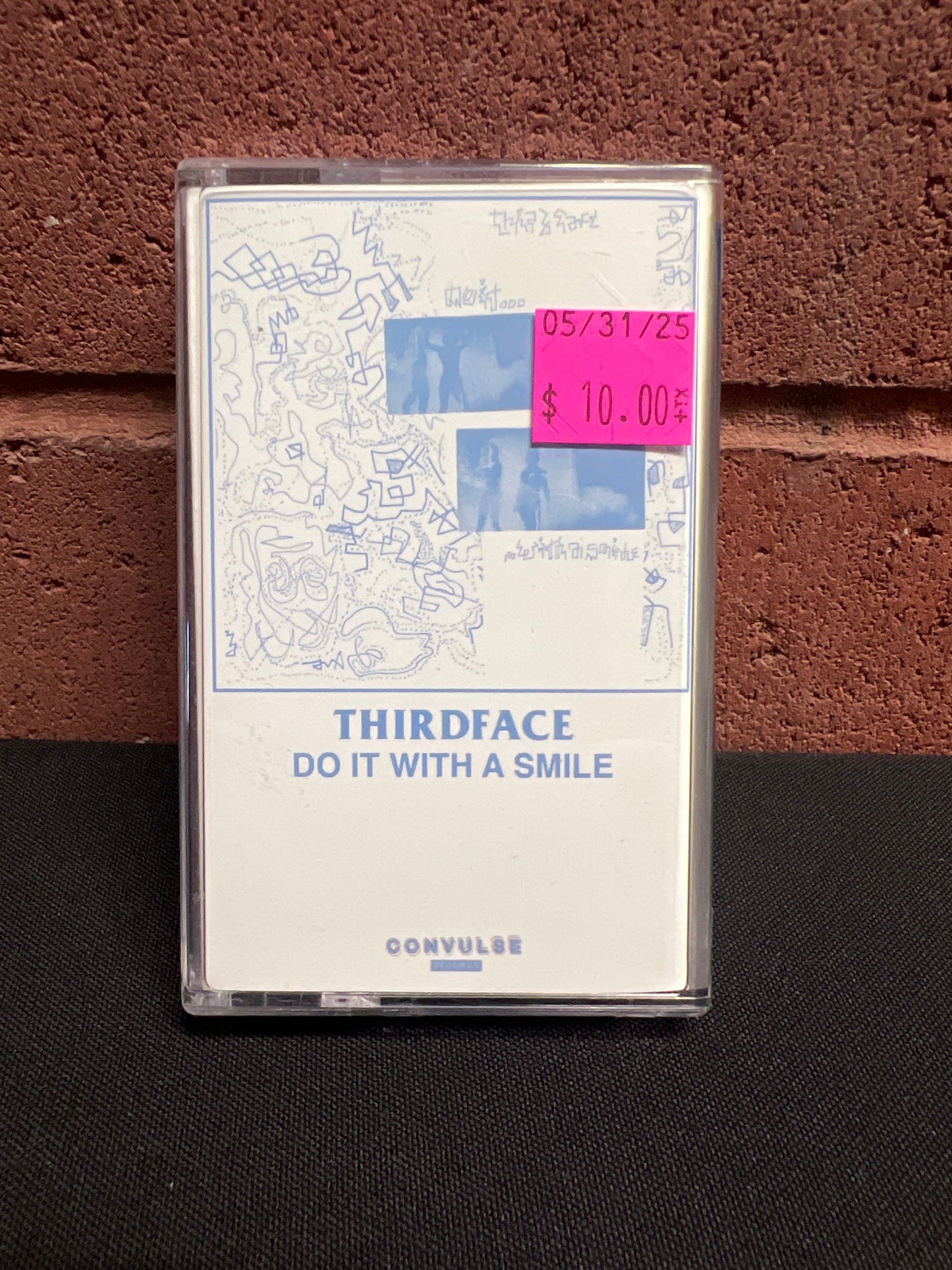 Used Cassette: Thirdface "Do It With A Smile" Tape