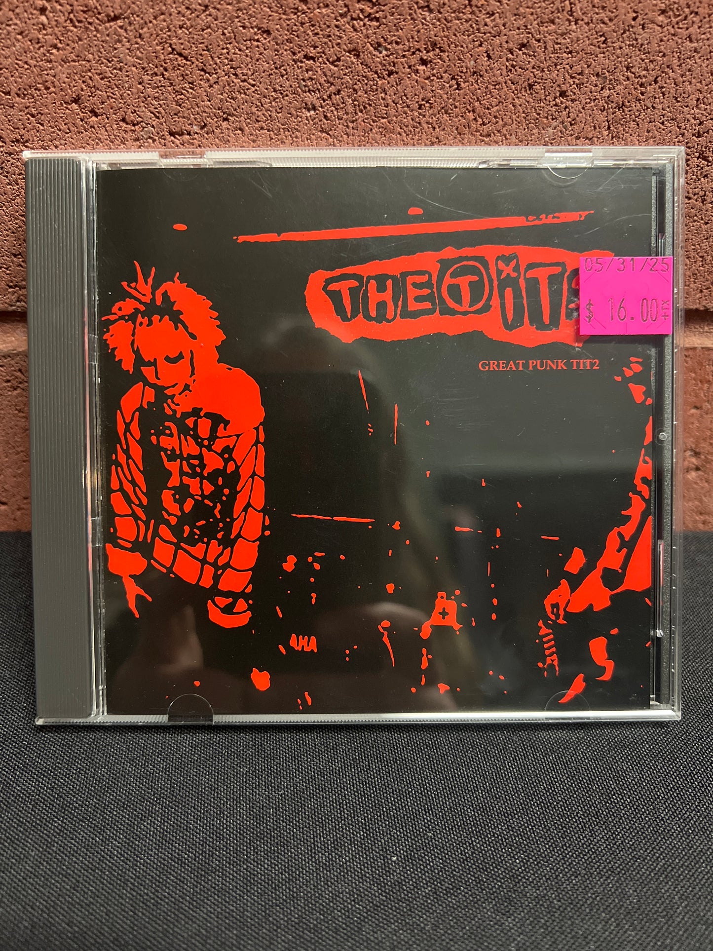 Used CD: The Tits "Greatest Punk Tit2" CD (Japanese Press)
