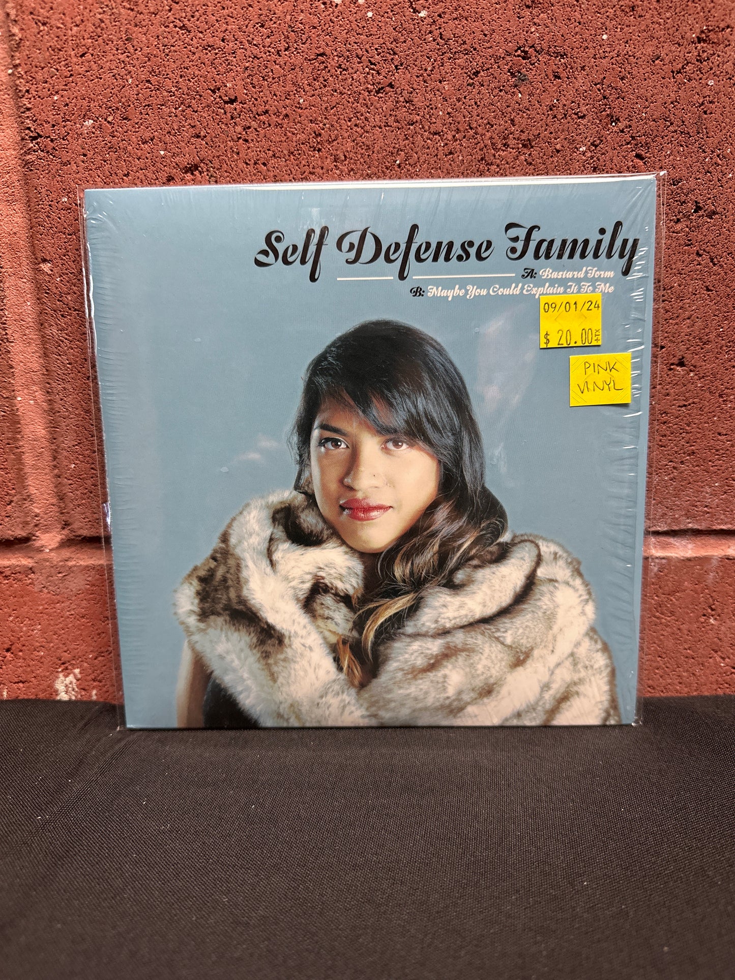 Used Vinyl: Self Defense Family "Bastard Form" 7" (Pink vinyl)