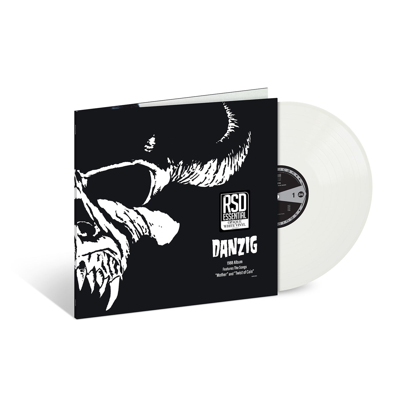 PRE-ORDER: Danzig "S/T" LP (White Vinyl RSD Essentials Edition)
