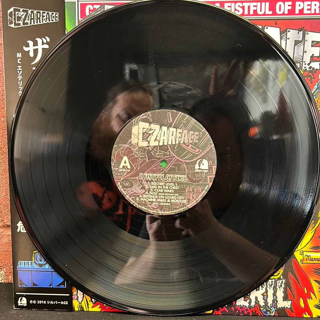 Used Vinyl:  Czarface ”A Fistful Of Peril” LP (Alternate cover art)
