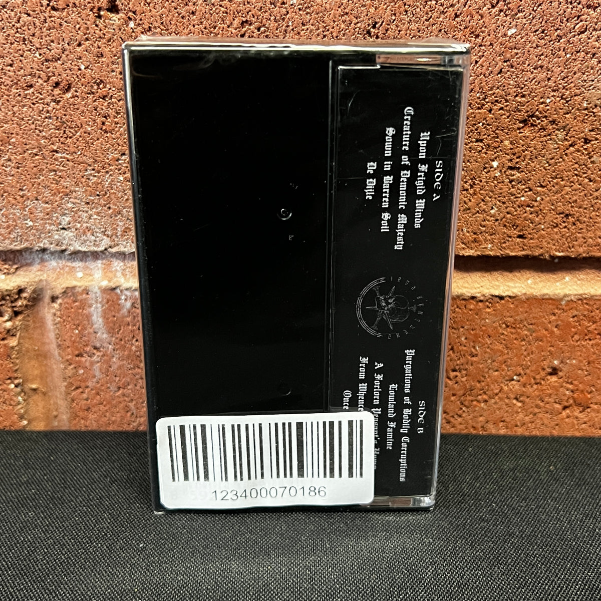 Used Cassette: Hulder "Godslastering: Hymns Of A Forlorn Peasantry" Tape (2021 Press)