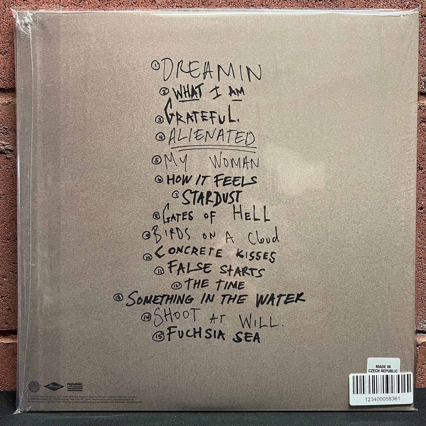 Used Vinyl: Zayn "Room Under The Stairs" 2xLP (Hardwood colored vinyl, signed insert)