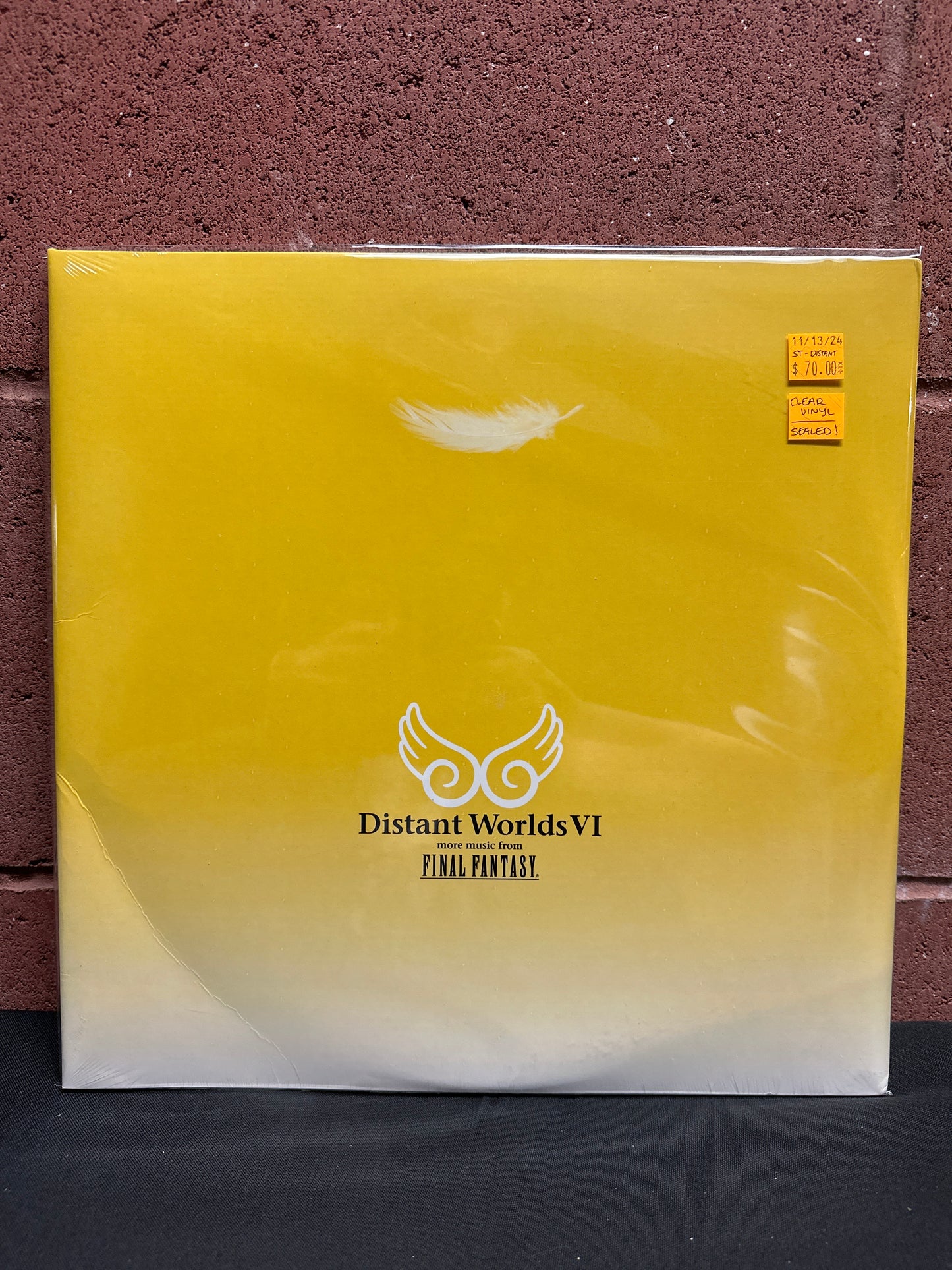 Used Vinyl: Distant Worlds Philharmonic Orchestra And Chorus "Distant Worlds VI: More Music From Final Fantasy" LP (Clear vinyl)