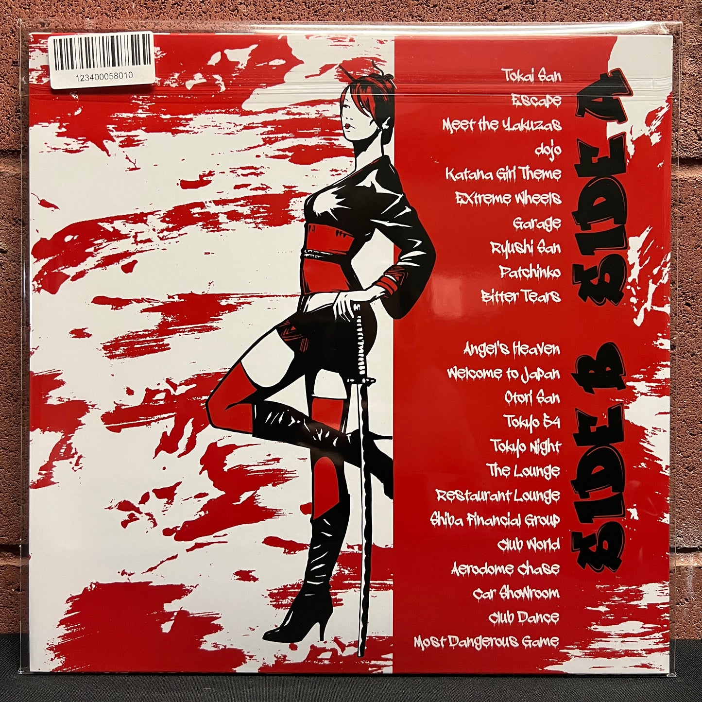 Used Vinyl: Tom Salta "Redsteel Original Video Game Soundtrack" LP (Red splatter vinyl)
