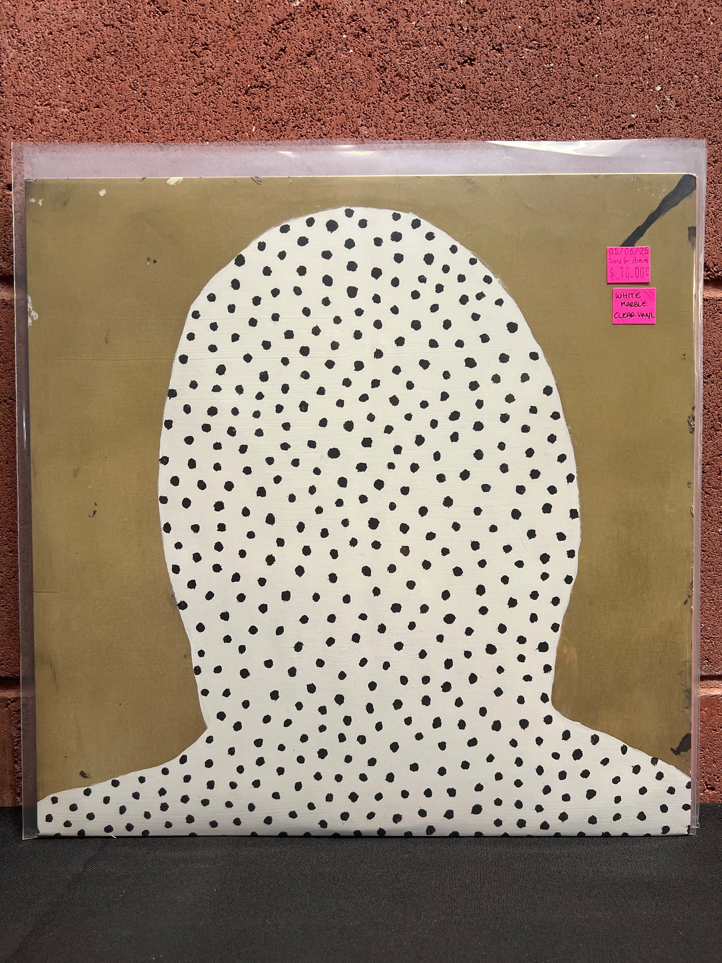 Used Vinyl: Time For Dreams "Life Of The Inhabitant" LP (Clear and white marble Vinyl)