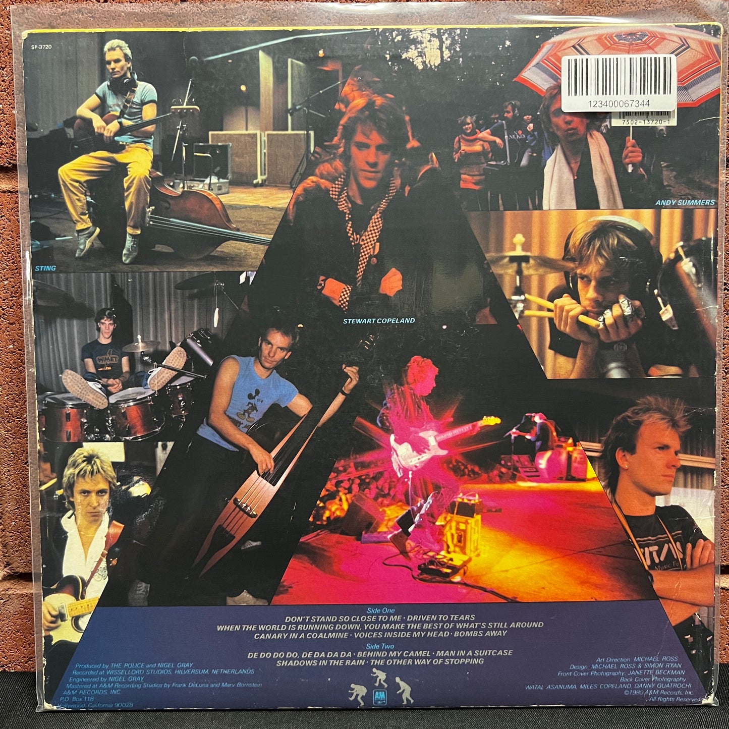 Used Vinyl: The Police "Zenyatta Mondatta" LP (1981 Press)