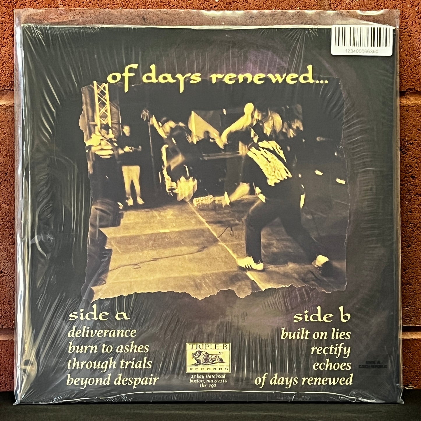 Used Vinyl: Magnitude "Of Days Renewed..." LP (2023 Press - Black w/Multi-color Splatter Vinyl)