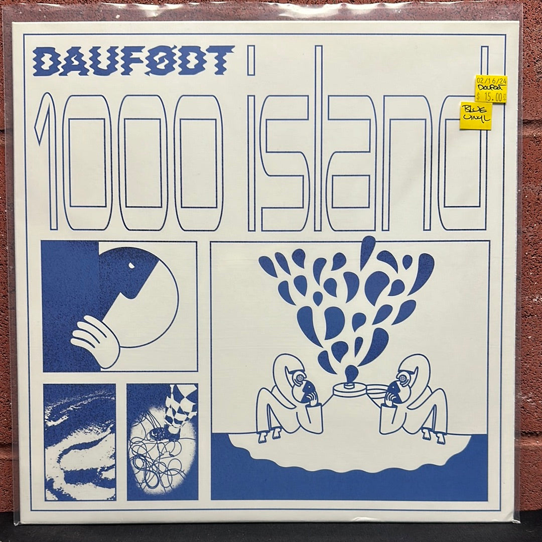 Used Vinyl: Daufodt "1000 Island" 12" (Blue vinyl)