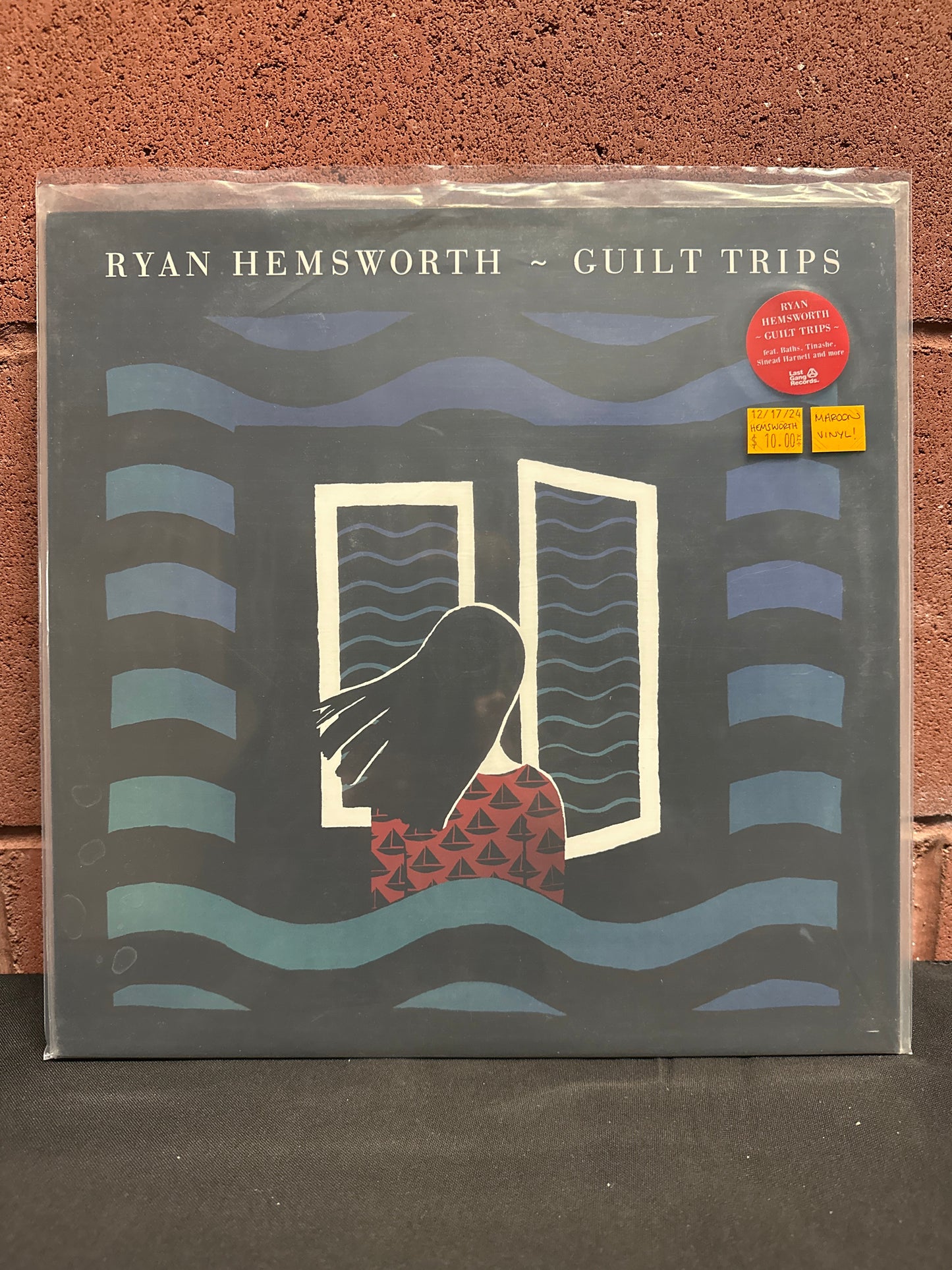 Used Vinyl: Ryan Hemsworth "Guilt Trips" LP (Maroon vinyl)