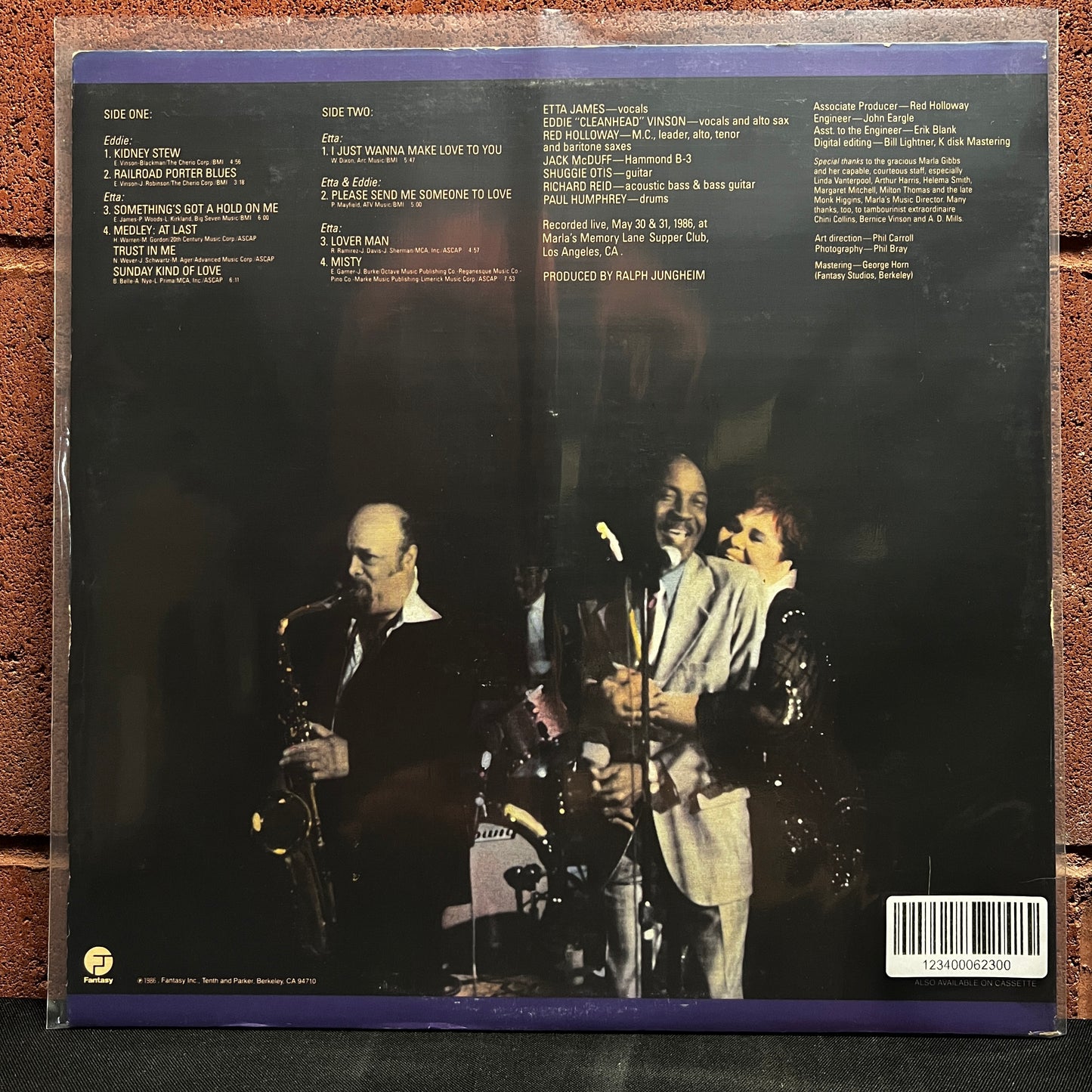 Used Vinyl: Etta James, Eddie Cleanhead Vinson "Blues in the Night" LP