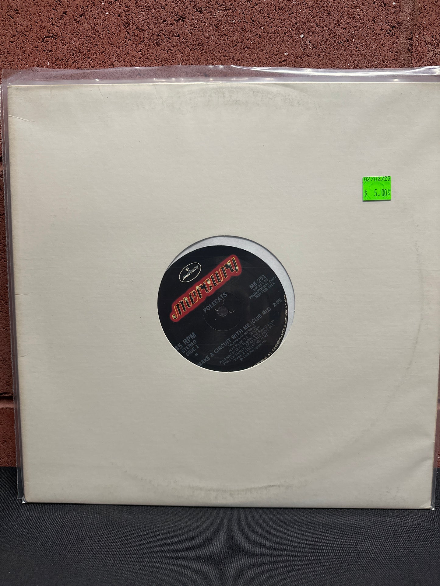 Used Vinyl: Polecats "Make A Circuit With Me" 12"