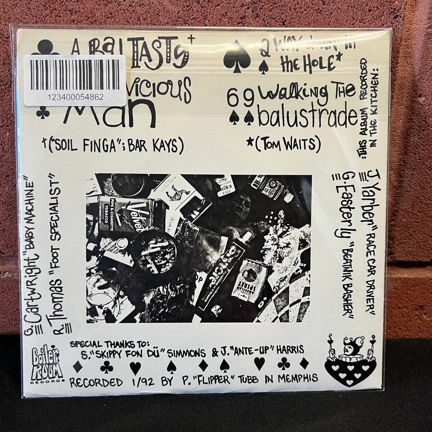 Used Vinyl: Compulsive Gamblers "Joker" 7" (Black and White Cover)