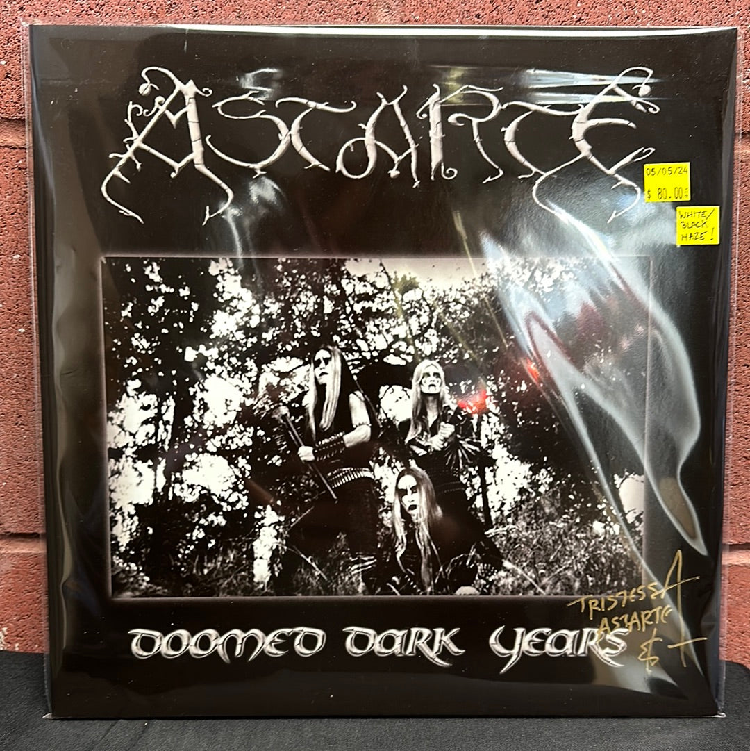 Used Vinyl: Astarte "Doomed Dark Years" LP (White with black haze vinyl - Signed sleeve!)