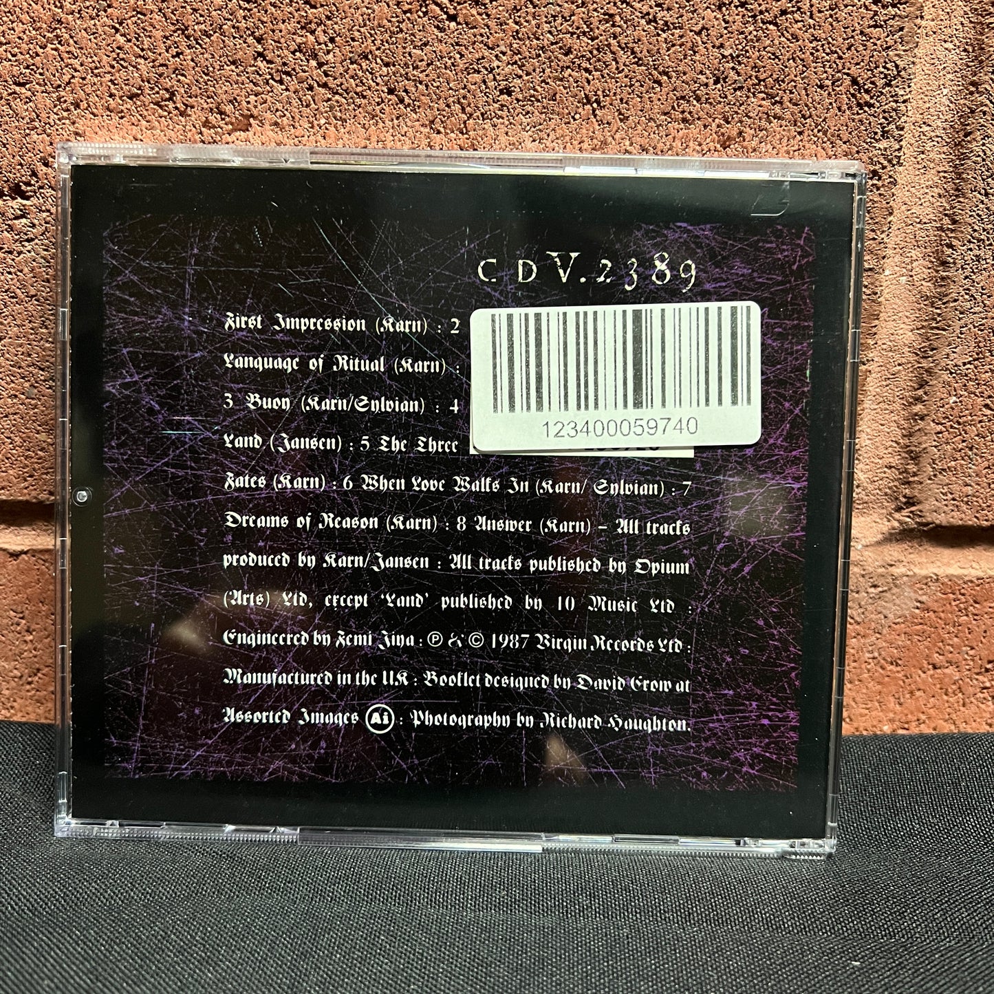 Used CD: Mick Karn "Dreams of Reason Produce Monsters" CD