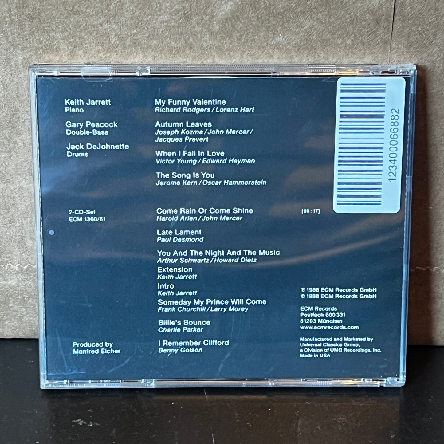 Used CD: Keith Jarrett Trio "Still Live" 2xCD