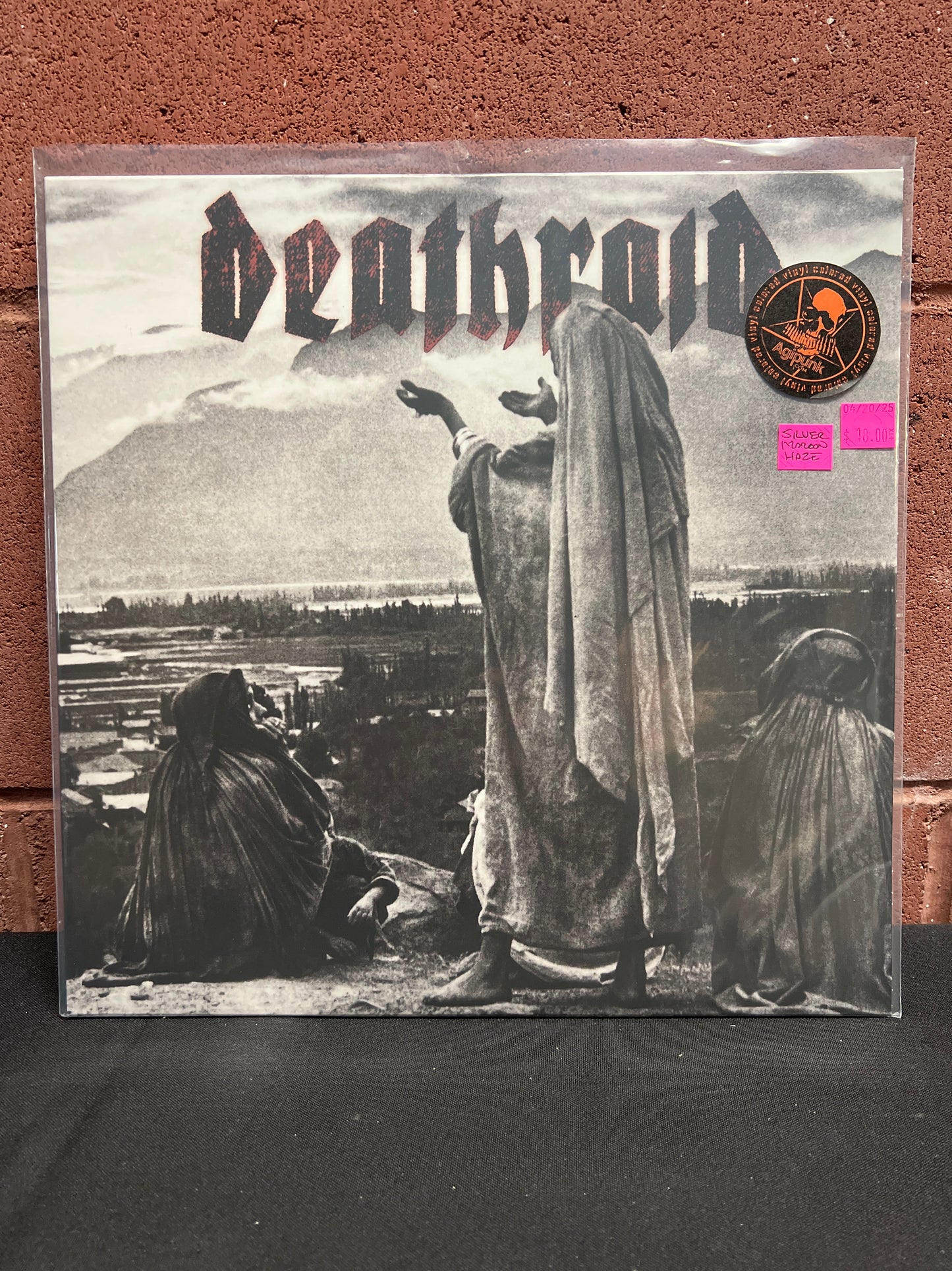 Used Vinyl: Deathraid "Eternal Slumber" LP (Silver And Maroon Haze Vinyl)