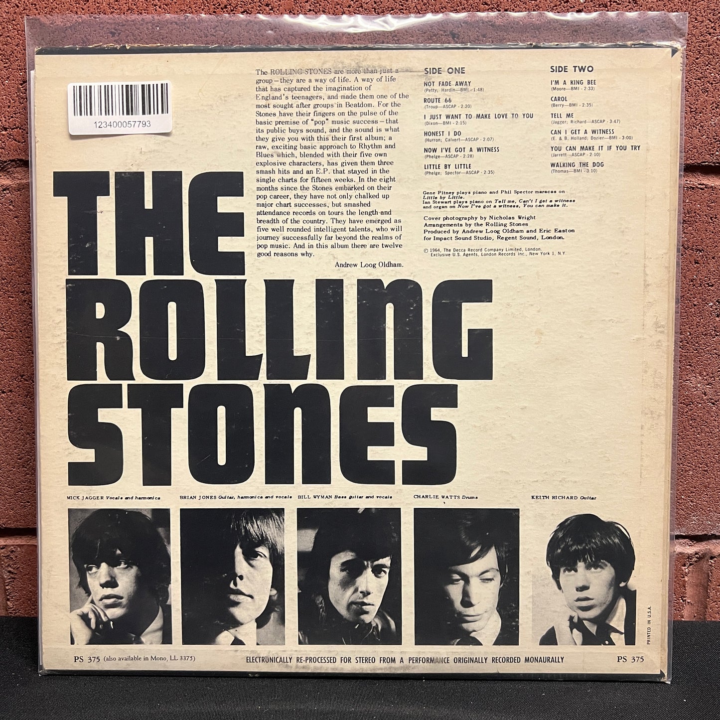 Used Vinyl: Rolling Stones "England's Newest Hit Makers" LP (60's US stereo pressing)