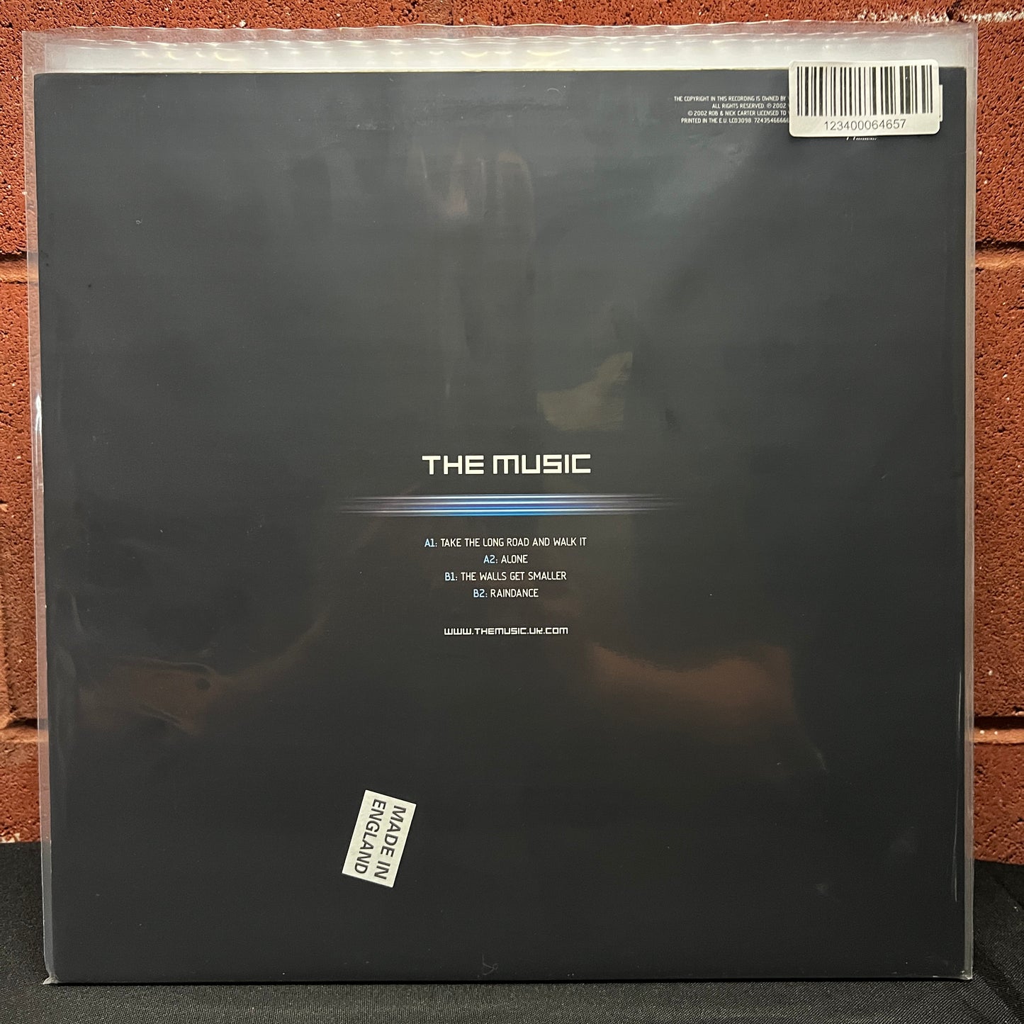 Used Vinyl: The Music "Take The Long Road And Walk It" 12" (2002 UK Press)