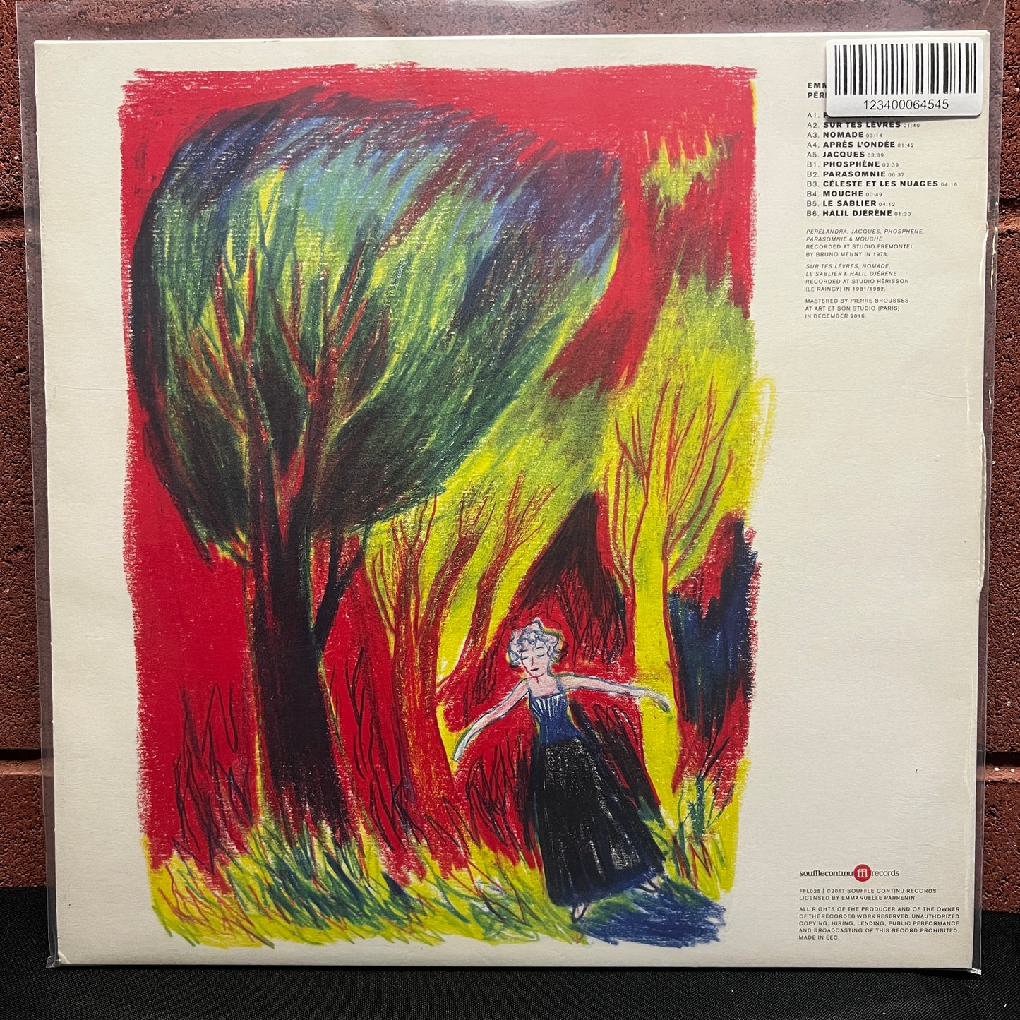 Used Vinyl: Emmanuelle Parrenin "Pérélandra" LP (2017 Press)