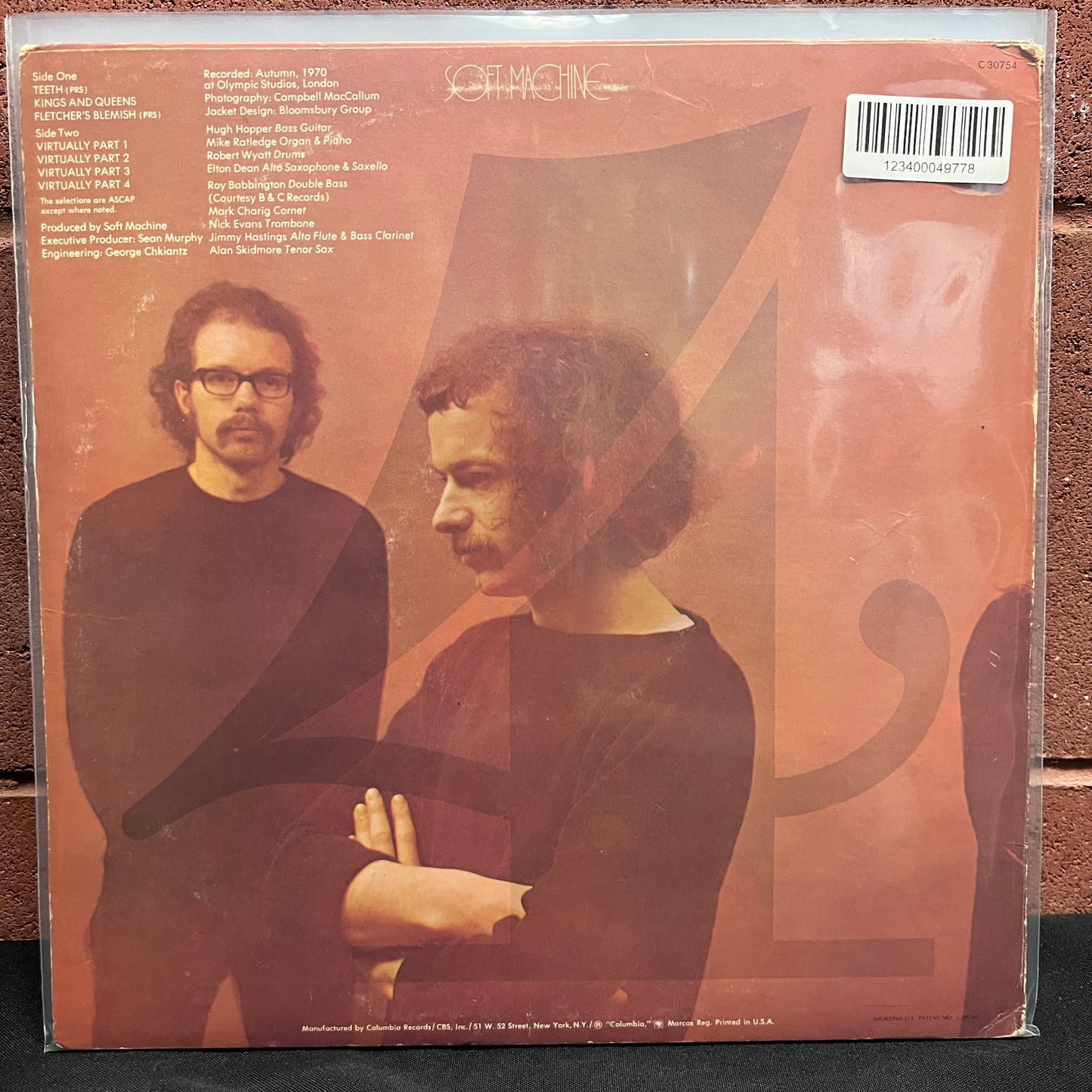 Used Vinyl: Soft Machine "Fourth" LP