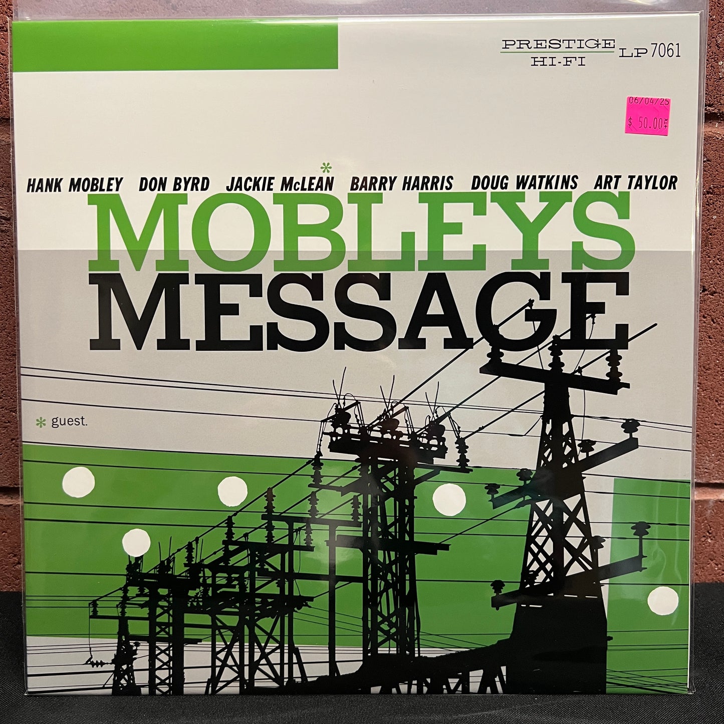 Used Vinyl: Hank Mobley "Mobley's Message" LP (180 Gram)