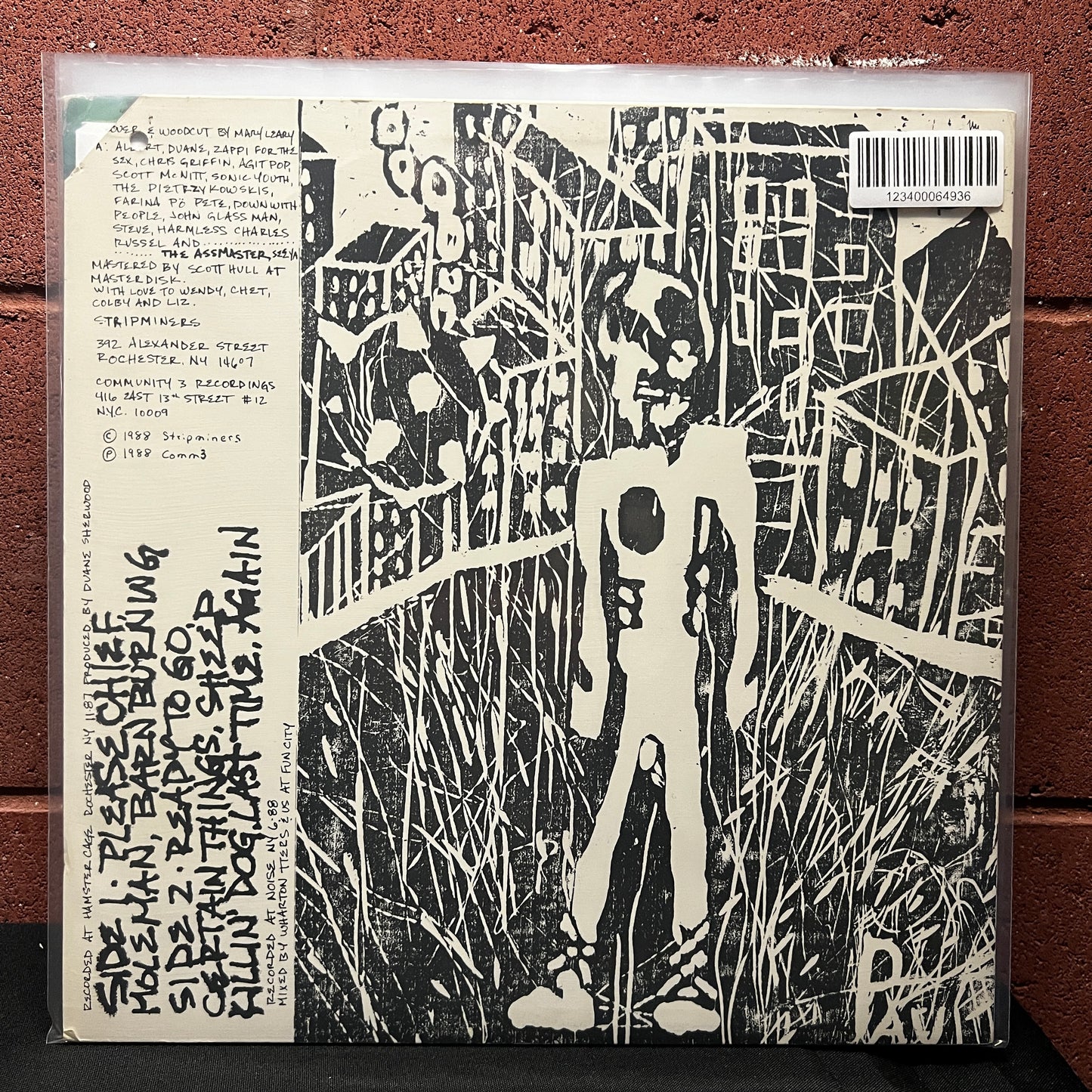 Used Vinyl: Stripminers "S/T" LP (1988 Press)