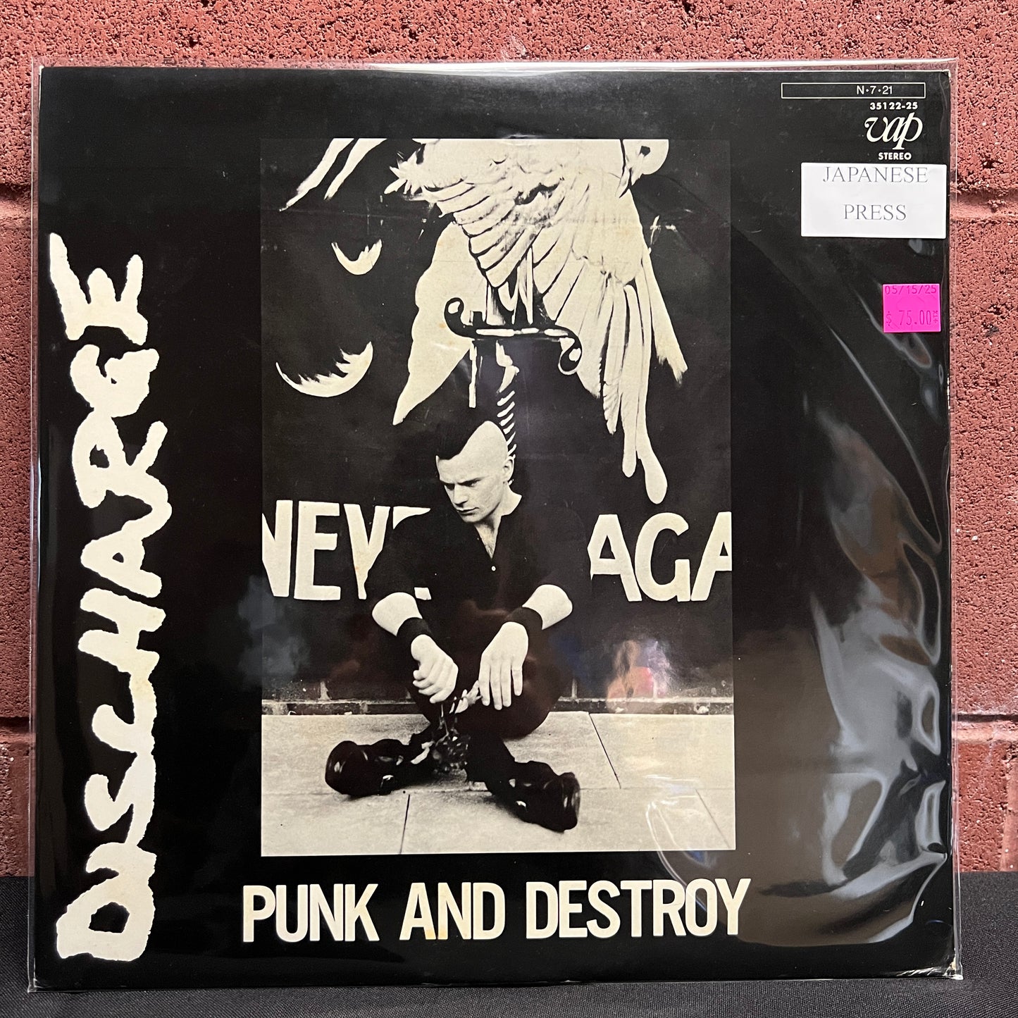 Used Vinyl: Discharge "Punk And Destroy" LP (Japanese Press)