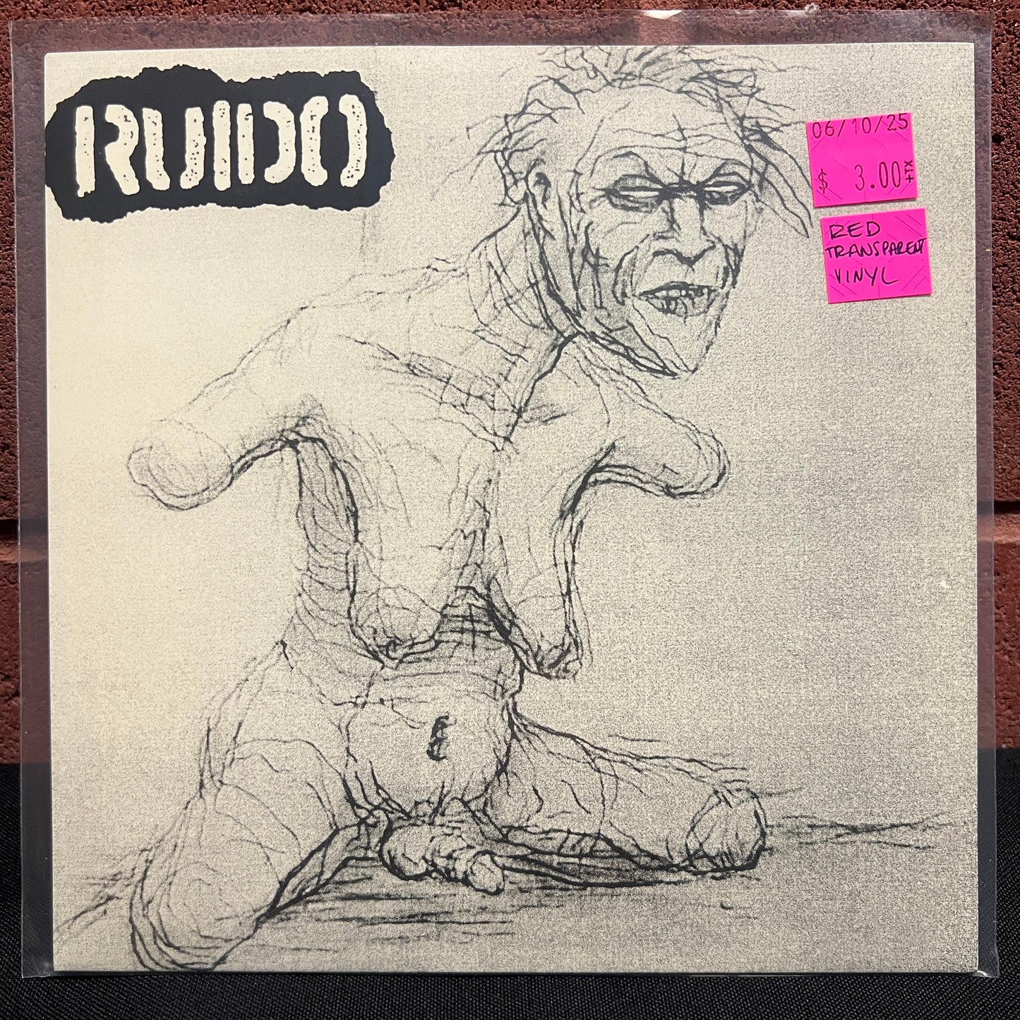 Used Vinyl: Ruido "Live At KXLU Radio" 7" (Red Transparent Vinyl)