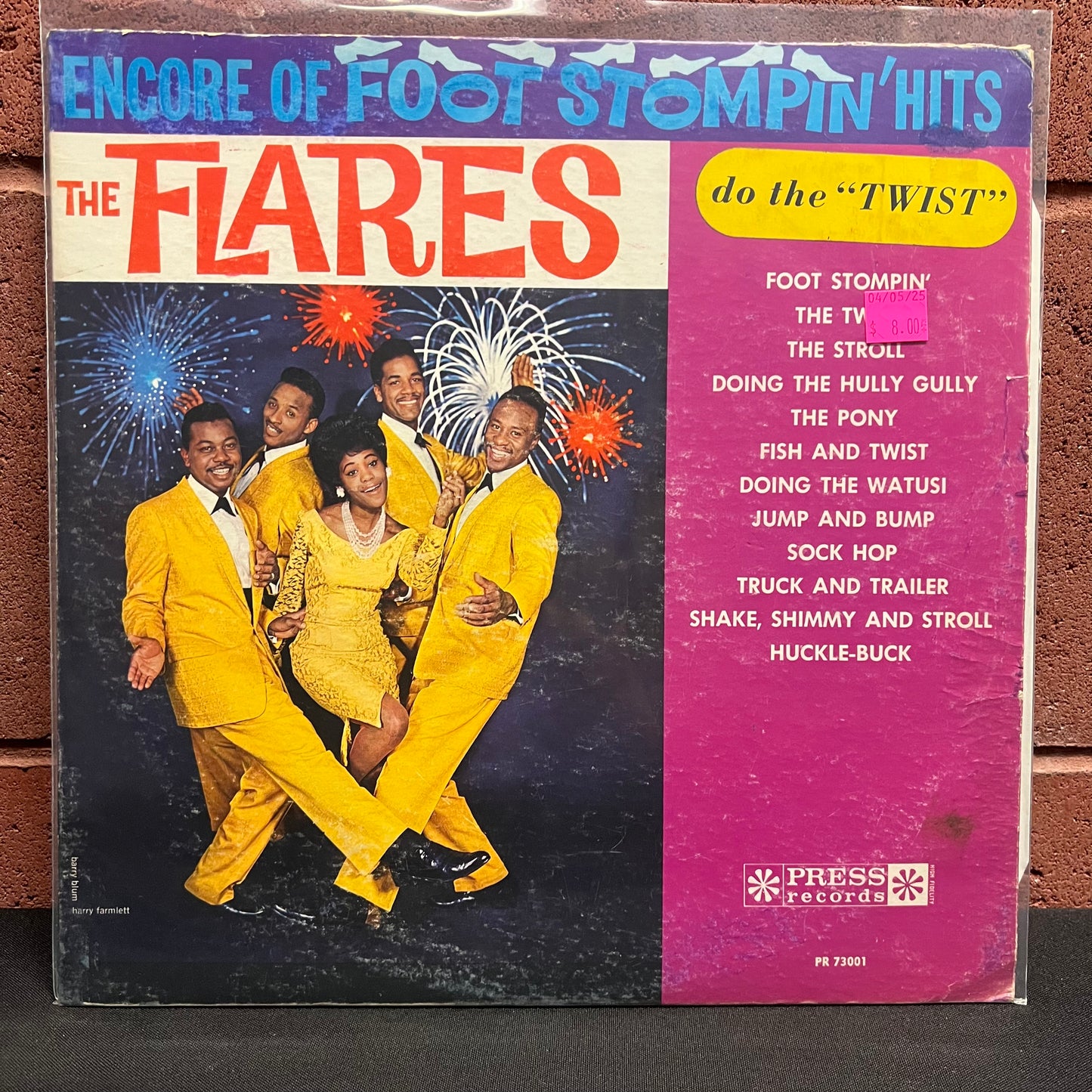 Used Vinyl: The Flares "Encore Of Foot Stompin' Hits" LP