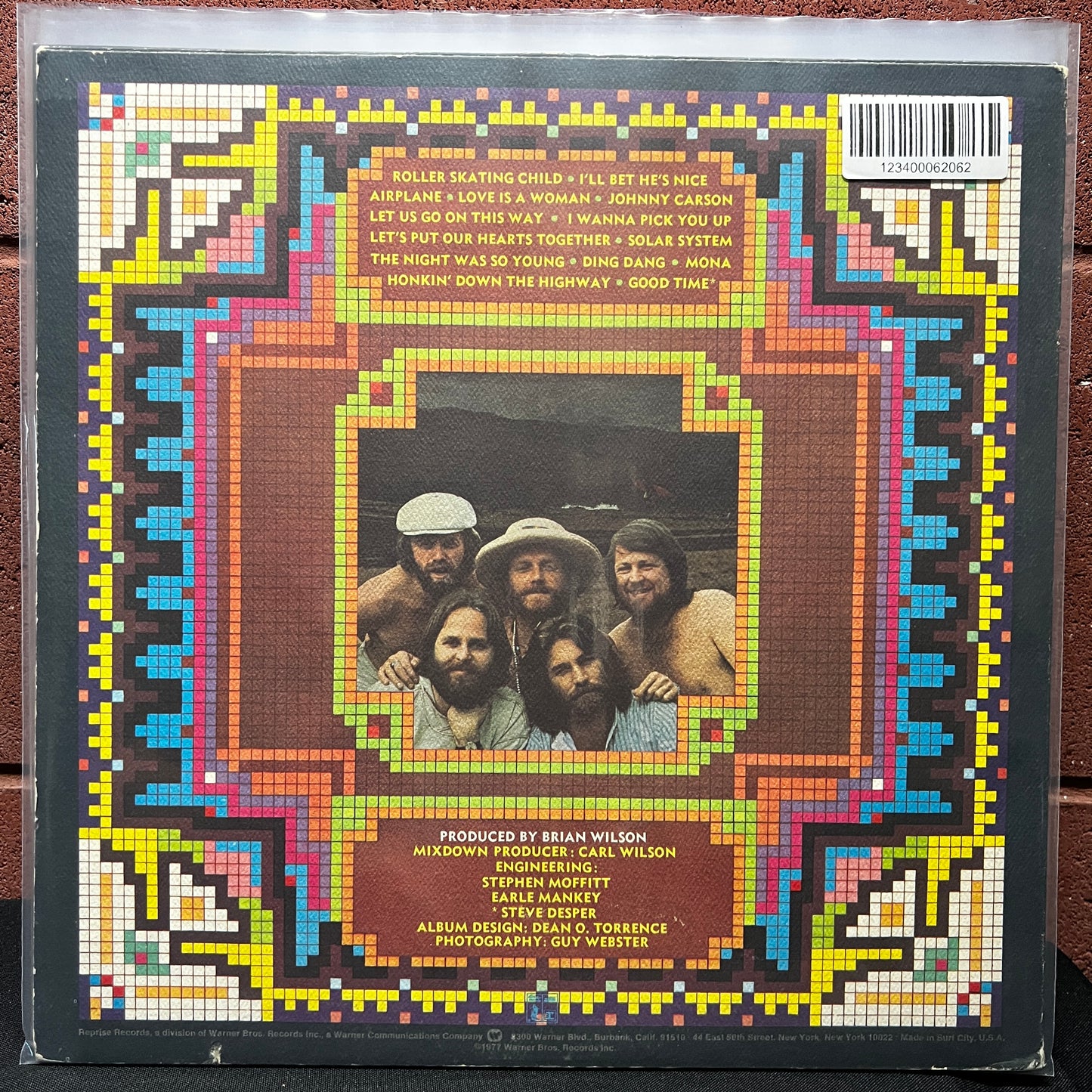 Used Vinyl: Beach Boys "Love You" LP (1977 pressing, textured cover)