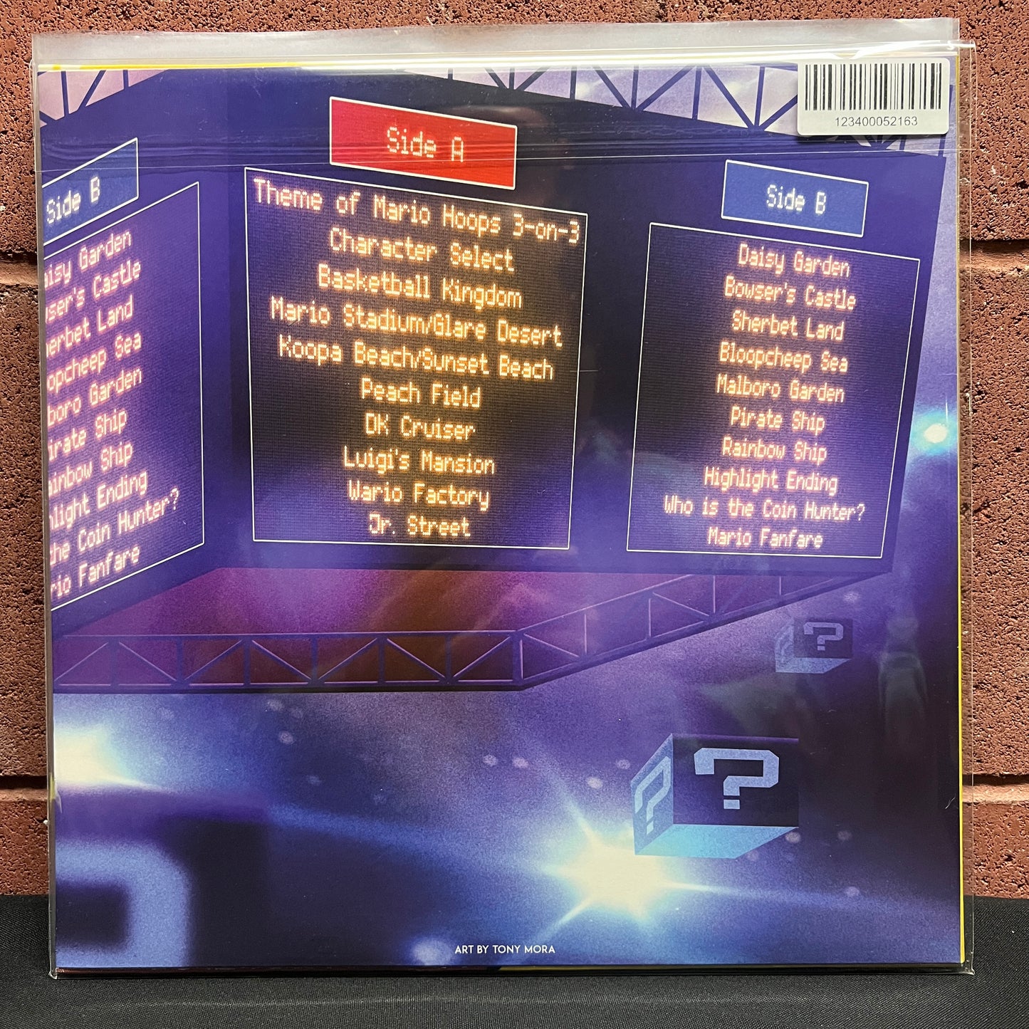 Used Vinyl: "Mario Hoops 3 On 3" LP (White Vinyl)