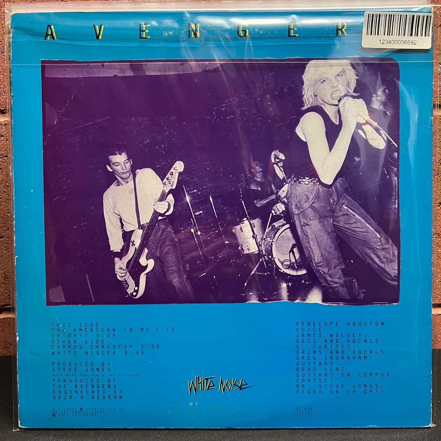Used Vinyl: Avengers "S/T" 12" (1981 Press)