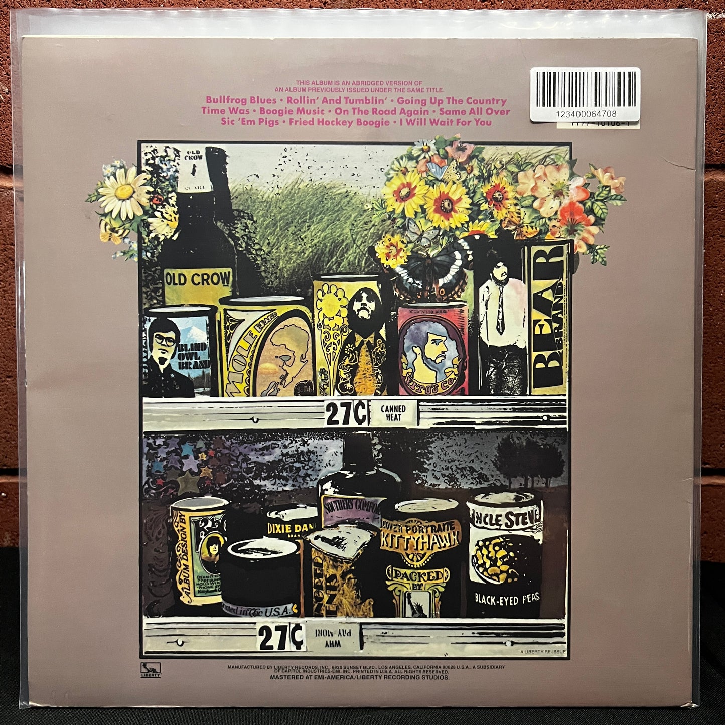 Used Vinyl: Canned Heat "The Canned Heat Cook Book (The Best Of Canned Heat)" LP