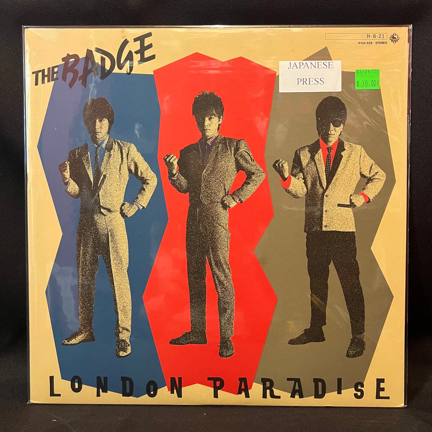 Used Vinyl: The Badge "London Paradise" LP (Japanese Press)