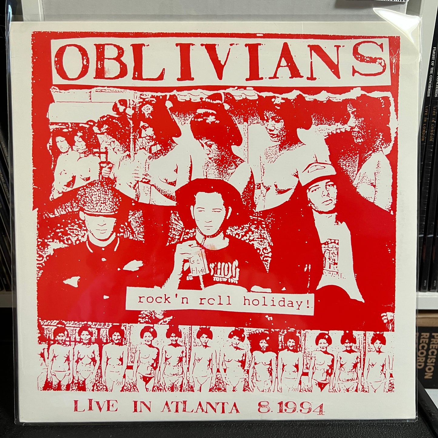 Used Vinyl: Oblivians "Rock 'n Roll Holiday!: Live In Atlanta" LP (Red Vinyl)