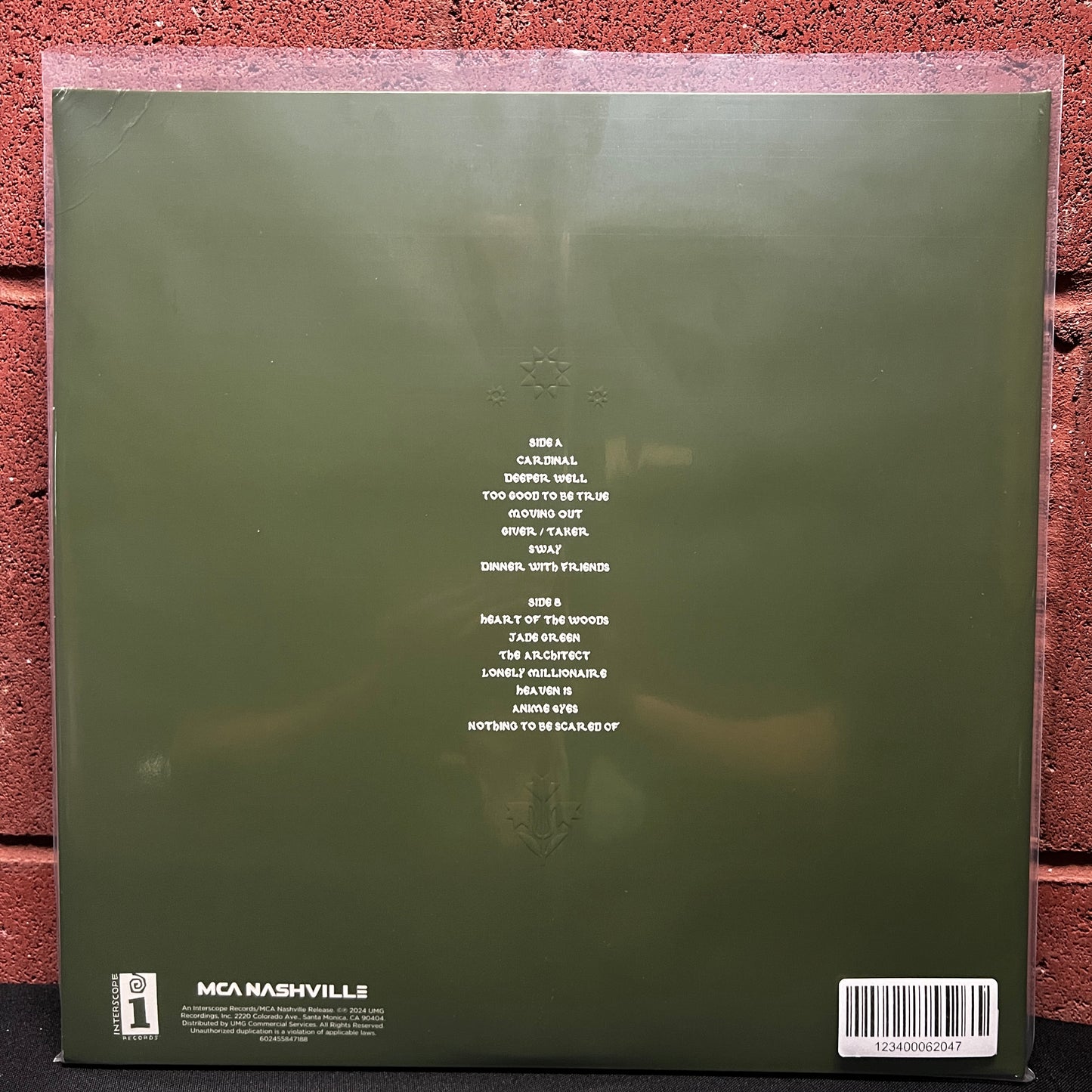 Used Vinyl: Kacey Musgraves "Deeper Well" LP (Crimson Clover colored vinyl)