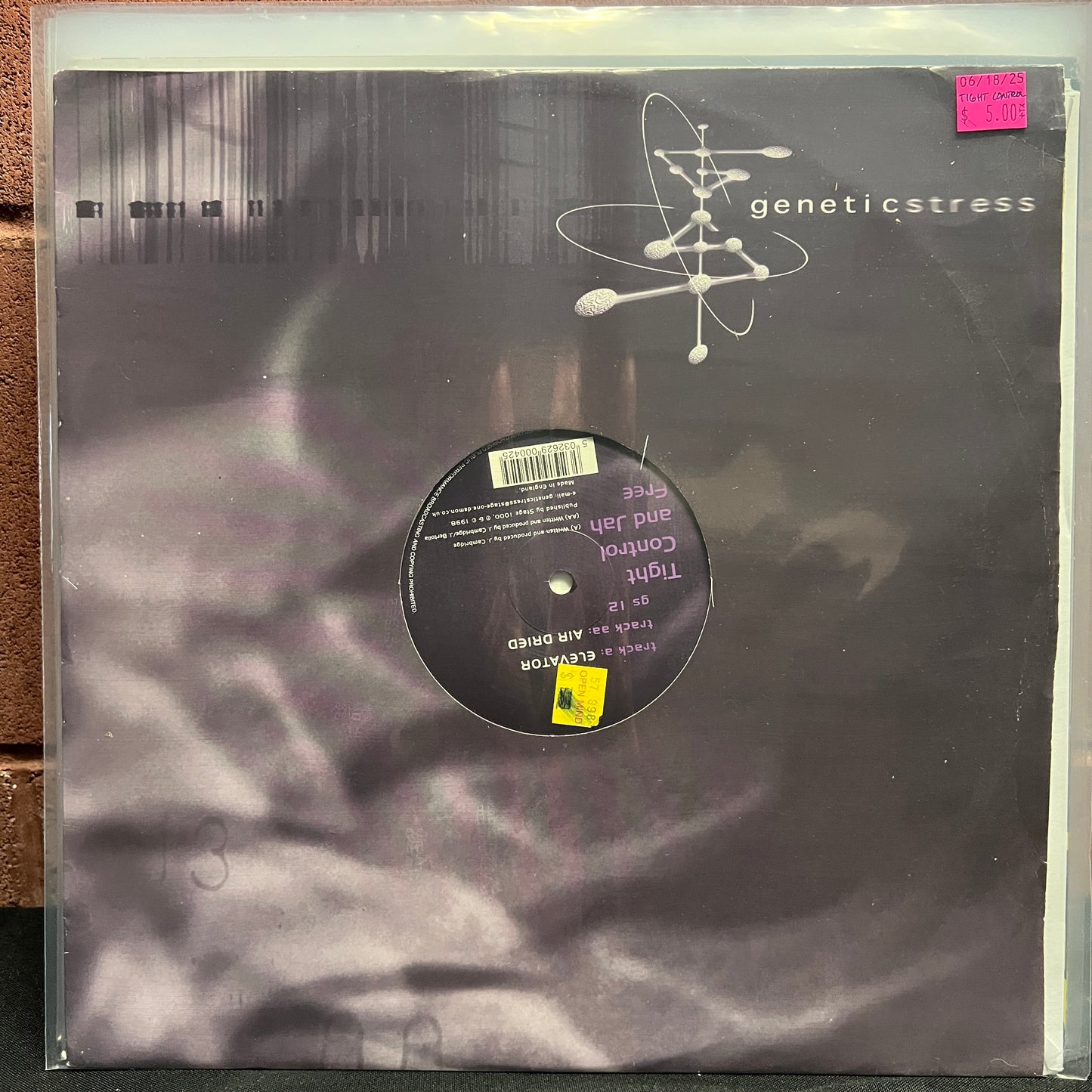 Used Vinyl: Tight Control And Jah Free "Elevator / Air Dried" 12"