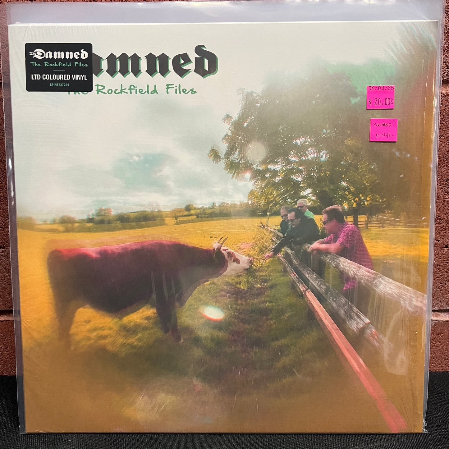 Used Vinyl: Damned "The Rockfield Files" 12" EP (Colored vinyl)