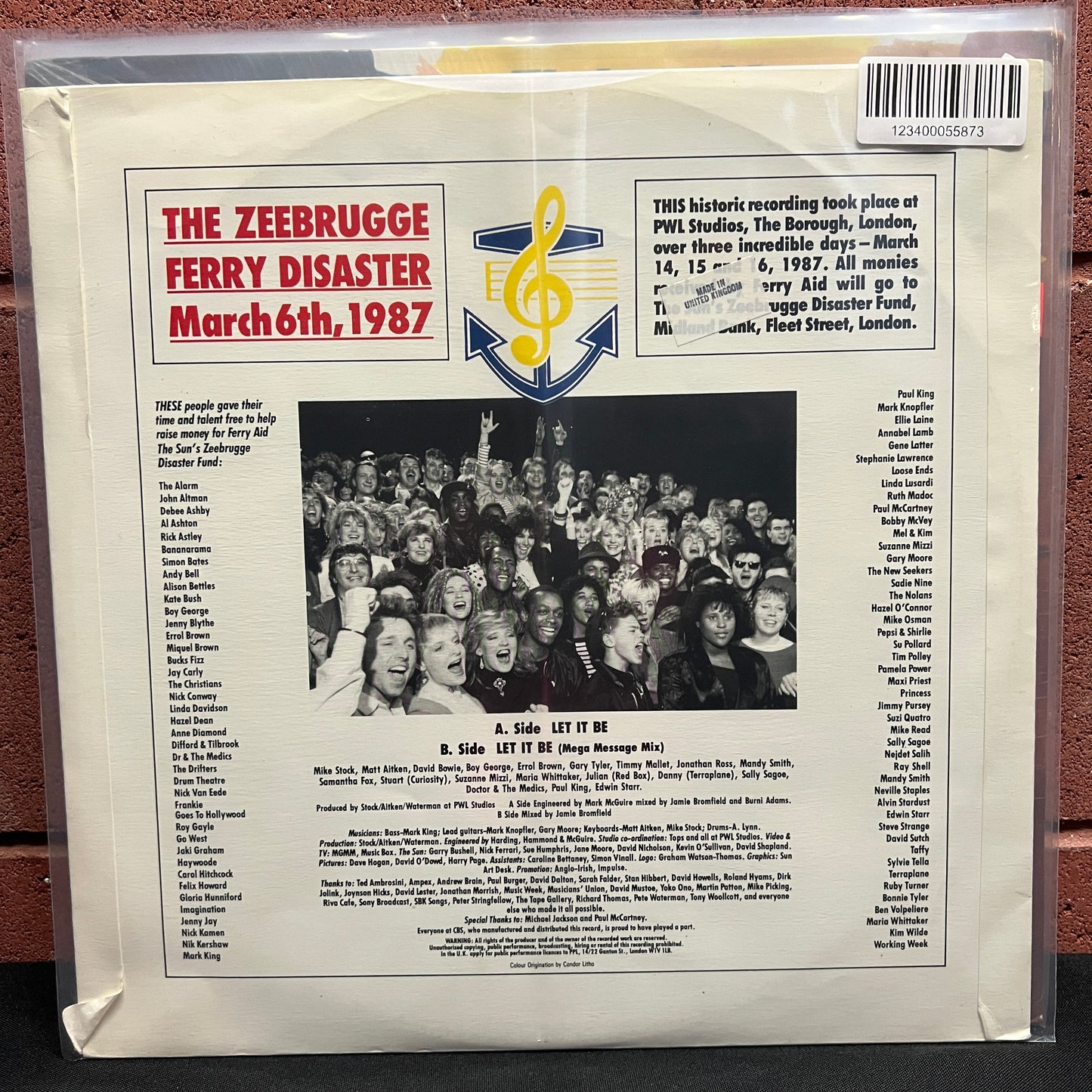 Used Vinyl: Ferry Aid "Let It Be" 12" (1987 UK Press)